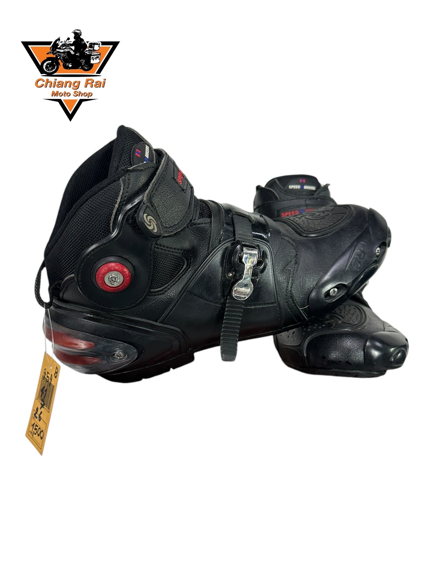 รองเท้าขี่มอเตอร์ไซด์( มือสอง) RCBS-959 Size ขนาดจากป้าย 41:EUR / 7:UK / 26:Cm.(PPEED)