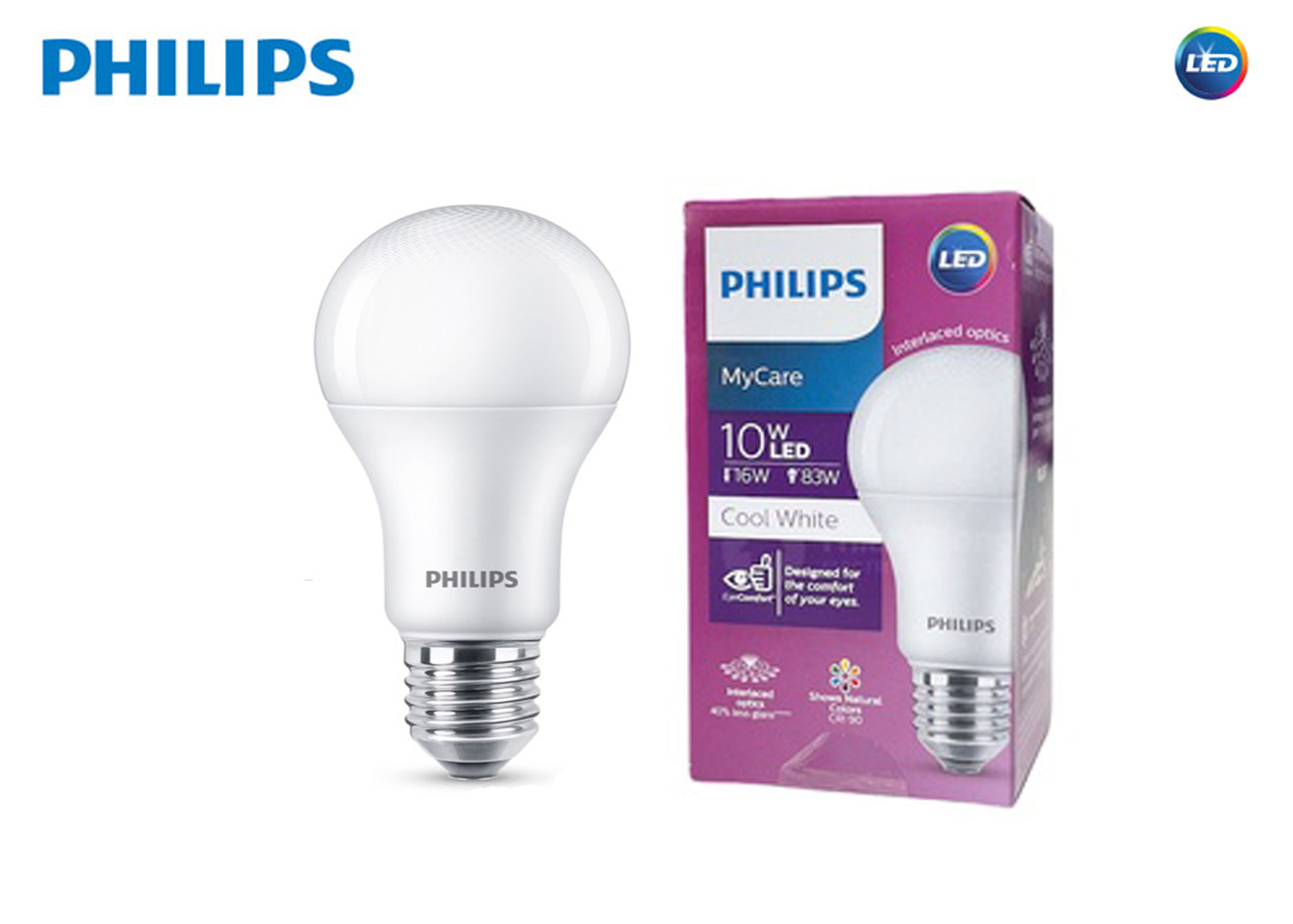 หลอด LED Bulb 10W E27 PHILIPS