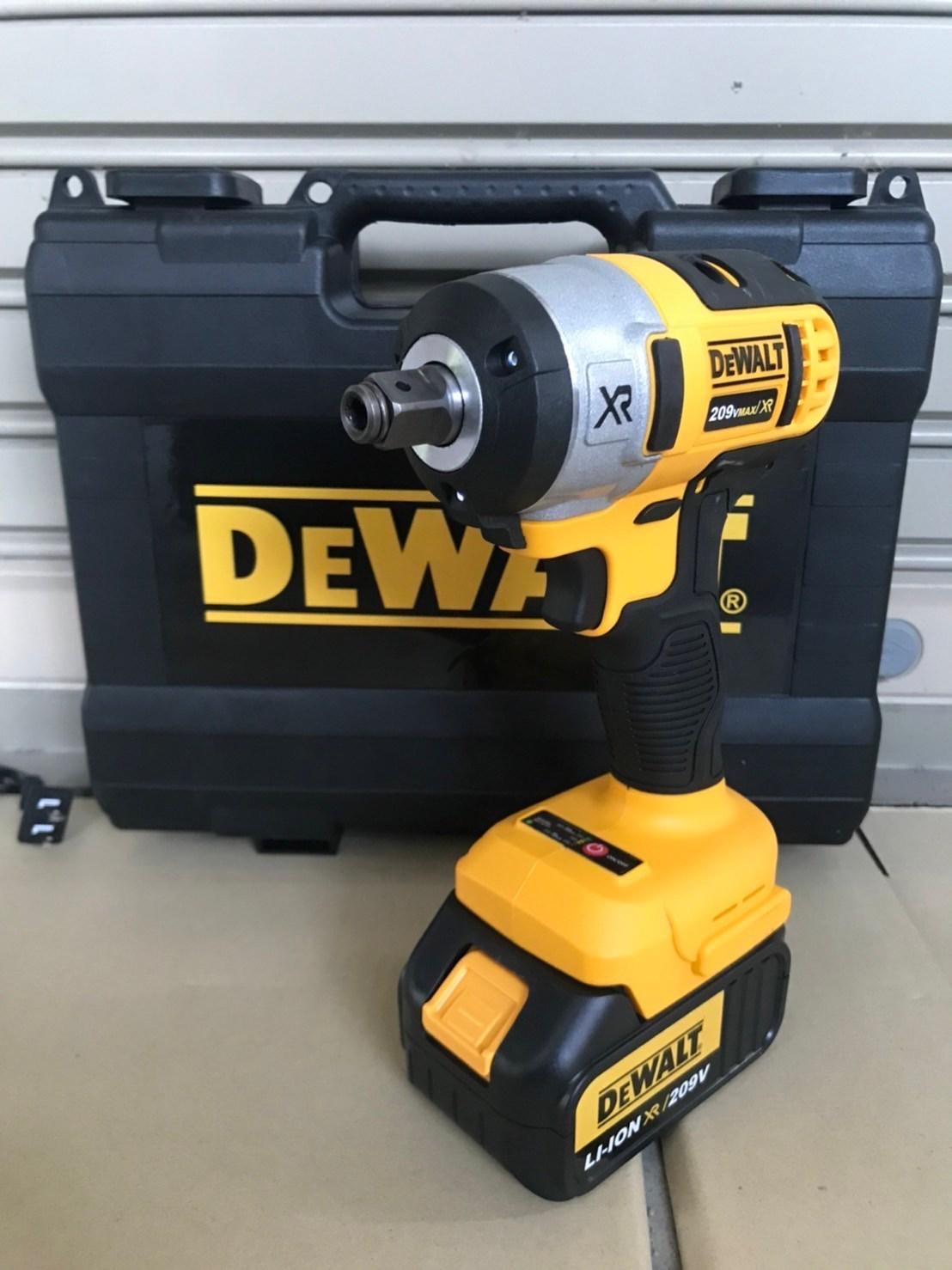 บล็อกไร้สาย Dewalt 209V ขนาด 4 หุน มอเตอร์บลัสเลส (BRUSHLESS)