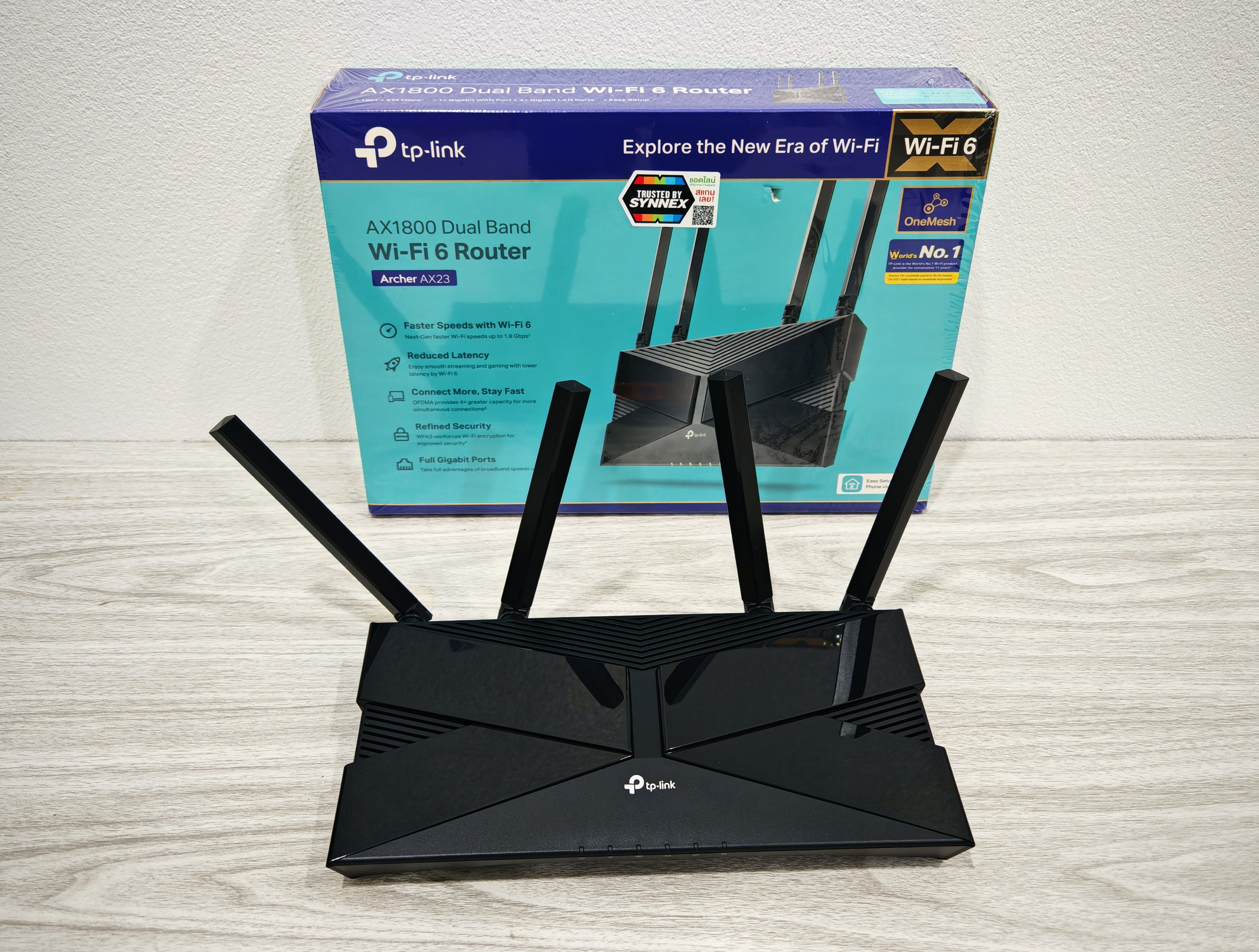 ROUTER TP-Link Archer AX23 AX1800 DUAL-BAND Wi-Fi 6