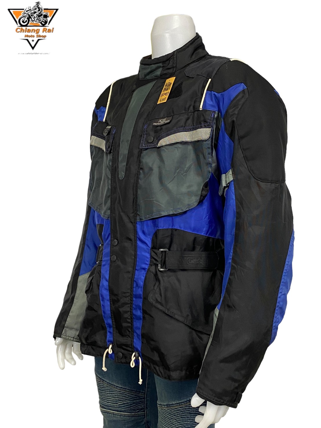 เสื้อขี่มอเตอร์ไซด์( มือสอง) RCTA 334 อก 50 " ยาว 29 "(XL)