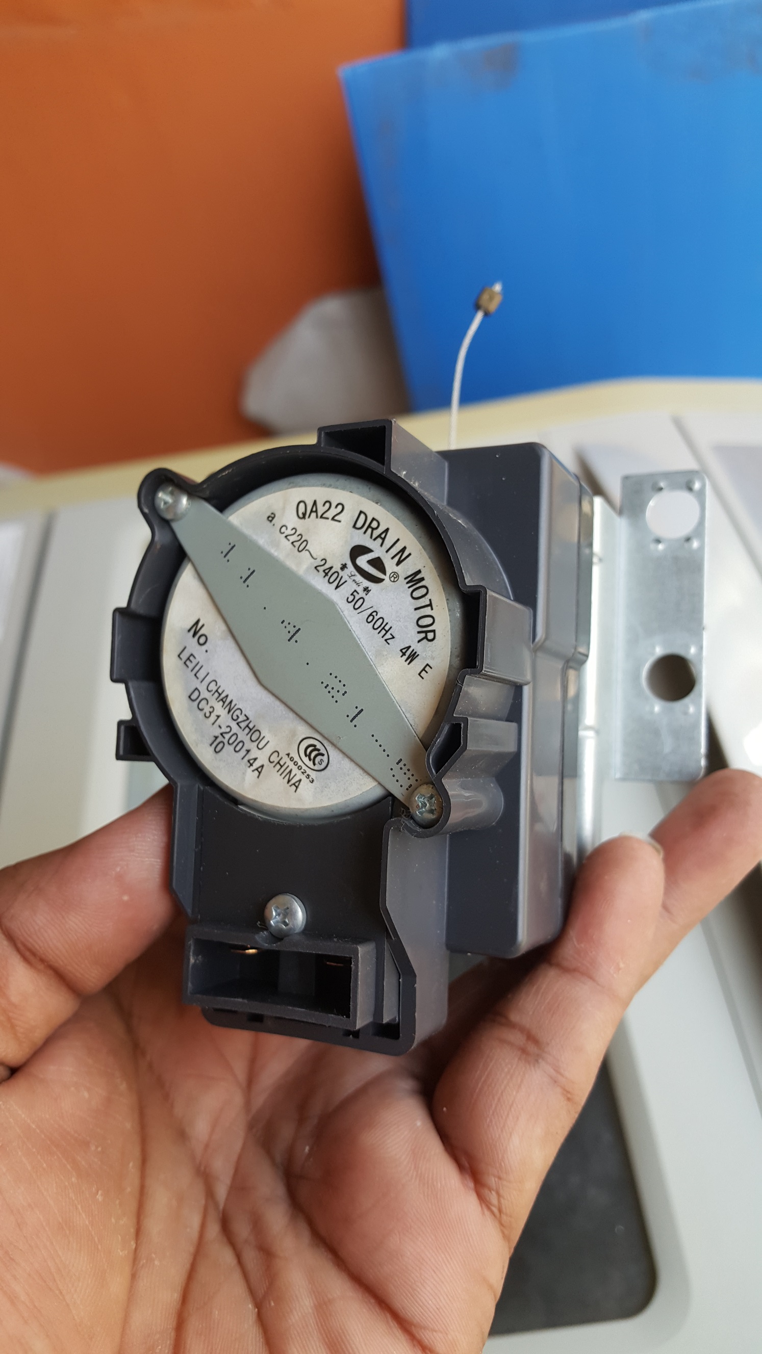 ซ่อมเครื่องซักผ้า ยี่ห้อ SAMSUNG รุ่น WA11V5 อาการไม่ปล่อยน้ำทิ้ง