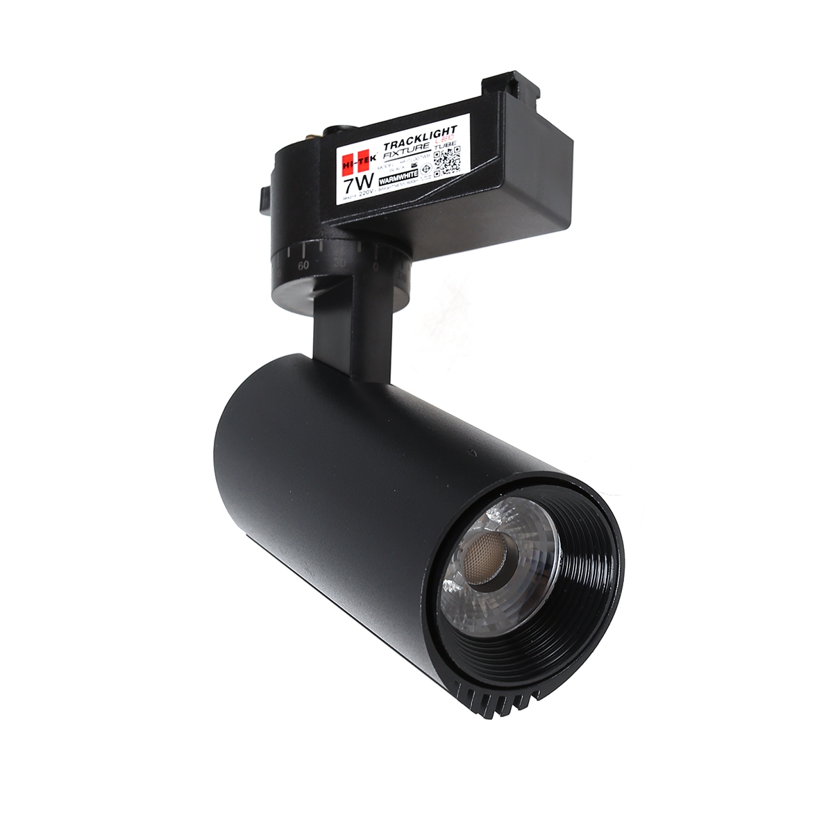 HI-TEK โคมติดรางกลม LED รุ่น HFITL007WB สีดำ