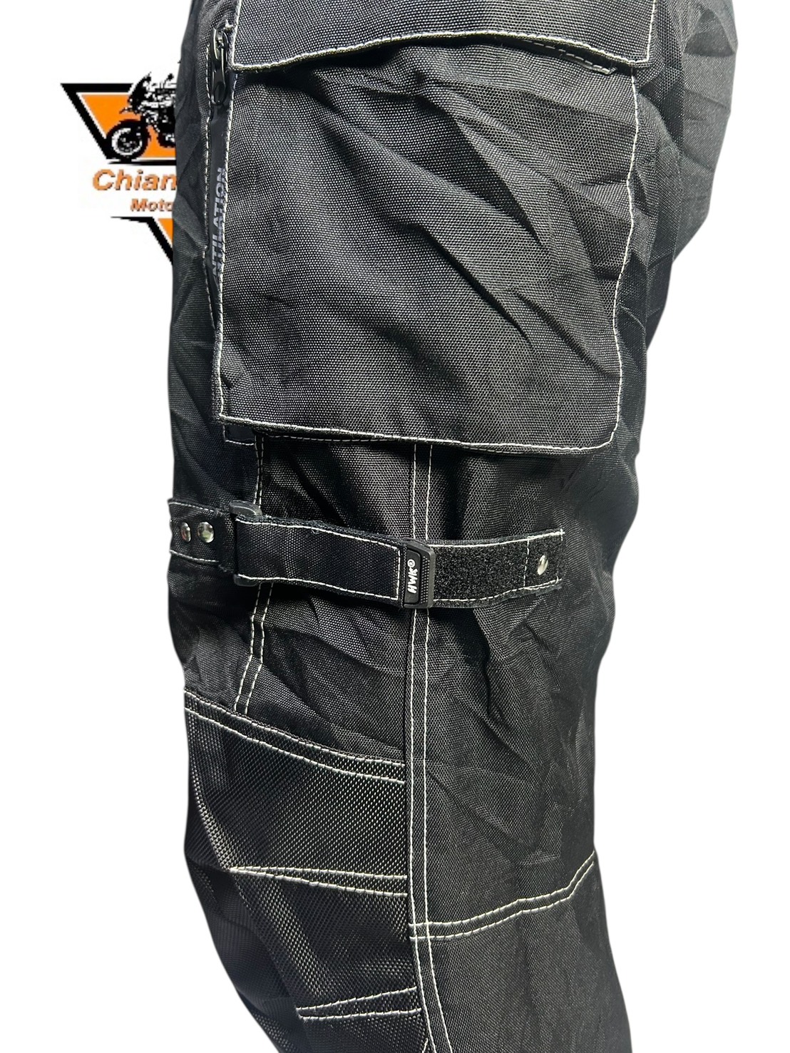 กางเกงขี่มอเตอร์ไซด์ ( มือสอง ) PTCR 293 : เอว 38" ยาว 31" HWK