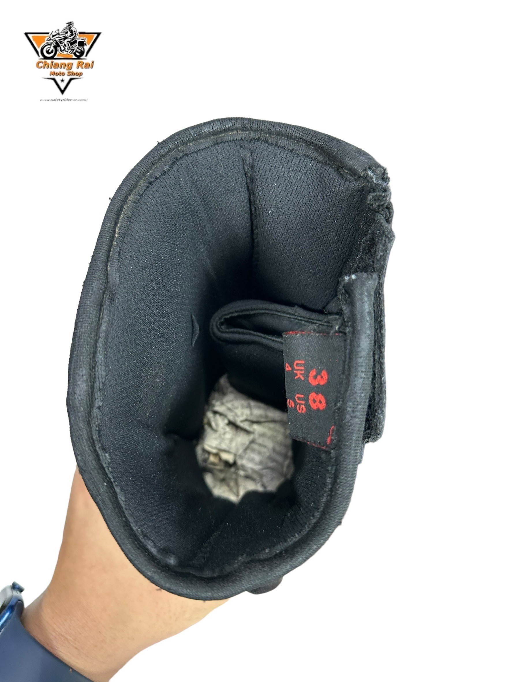 รองเท้าขี่มอเตอร์ไซด์( มือสอง) RCBS-579 Size ขนาดจากป้าย 38:EUR / 5.5:UK / 23.7:Cm.(XTRM)