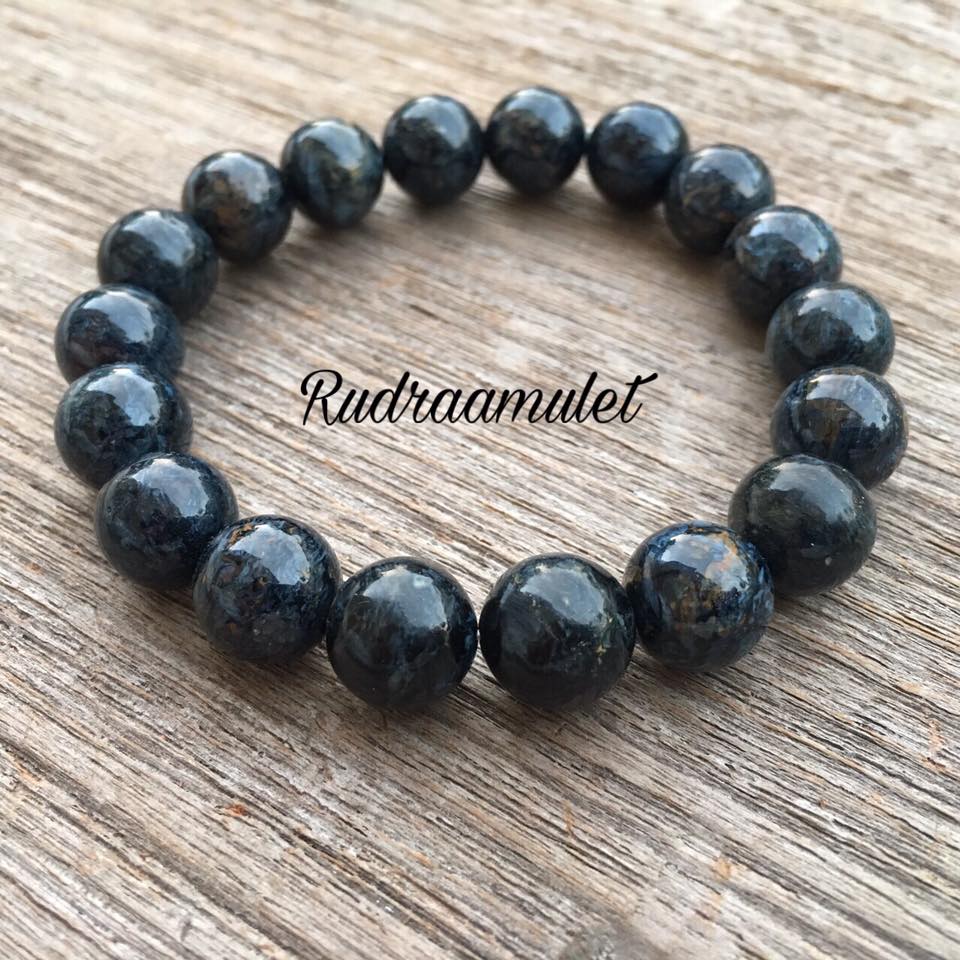 บลูปีเตอร์ไซต์ Pietersite 11 mm