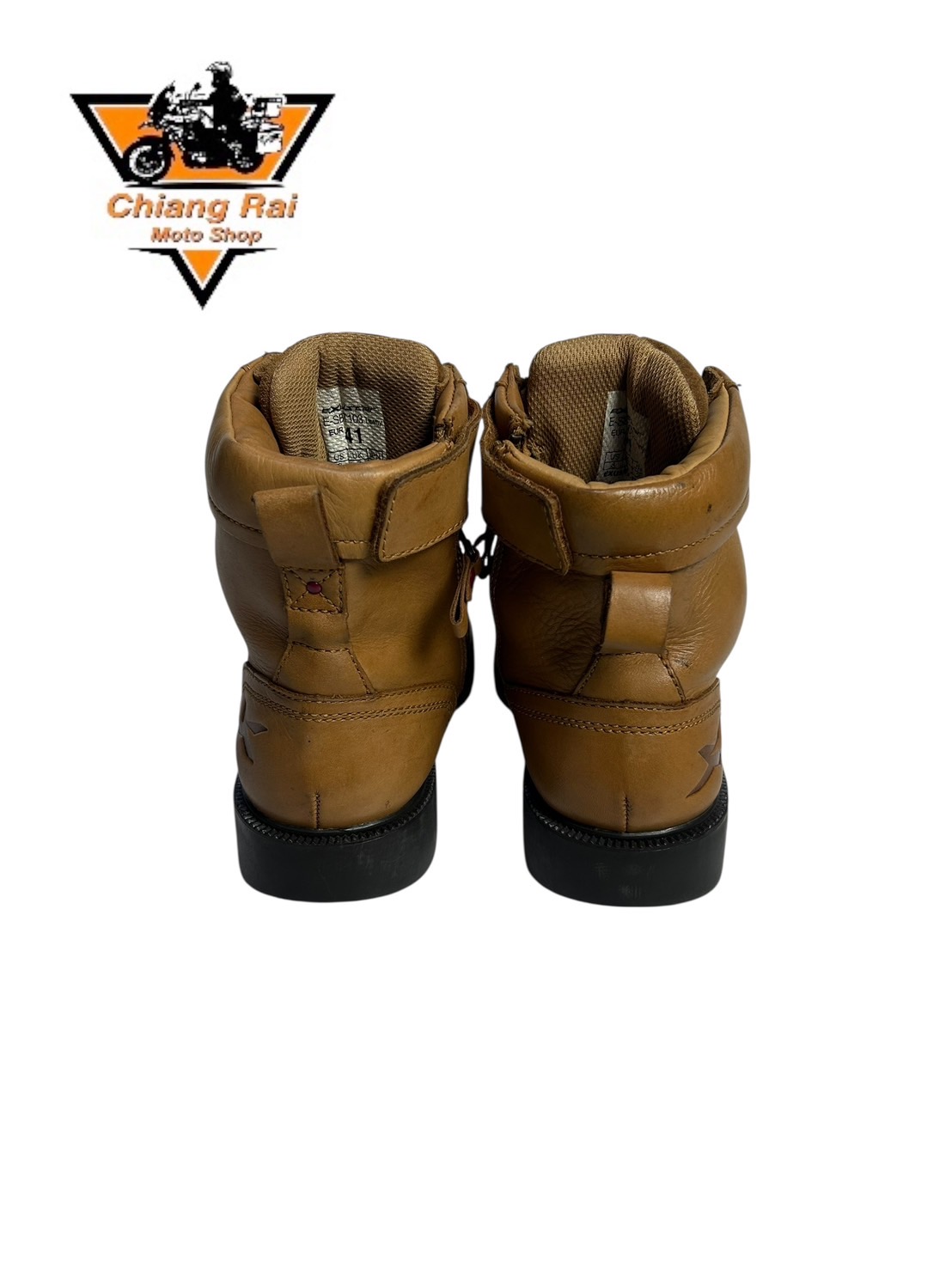 รองเท้าขี่มอเตอร์ไซด์( มือสอง) RCBT-058 Size ขนาดจากป้าย 41:EUR / 7:UK / 26:Cm.(Exustar)