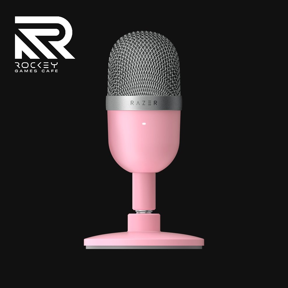 RAZER Seiren Mini - ไมโครโฟนสตรีมเมอร์ เกมมิ่ง ขนาดเล็ก ขาว/ชมพู/ดำ USB Microphone Condenser