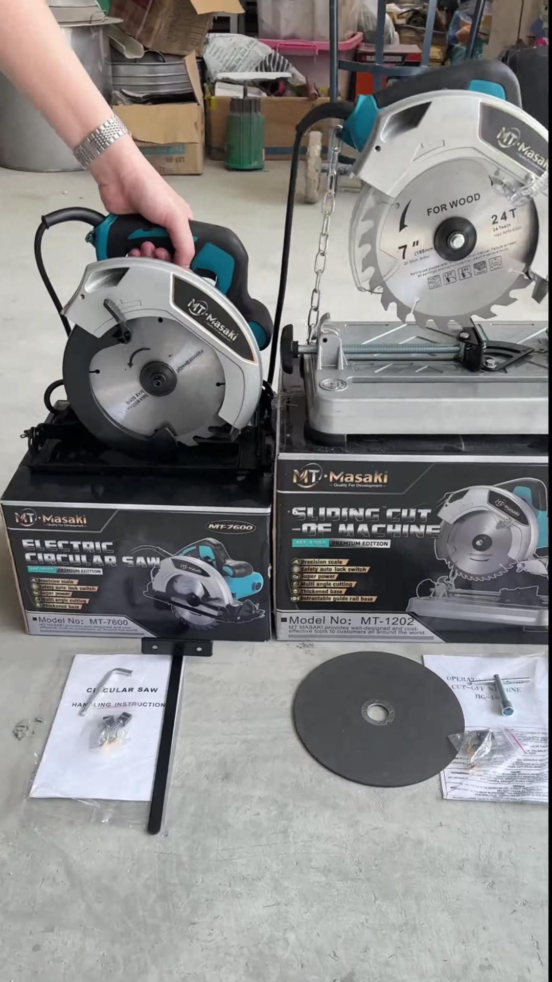 เลื่อยวงเดือน MASAKI ขนาด มี 3 ขนาด