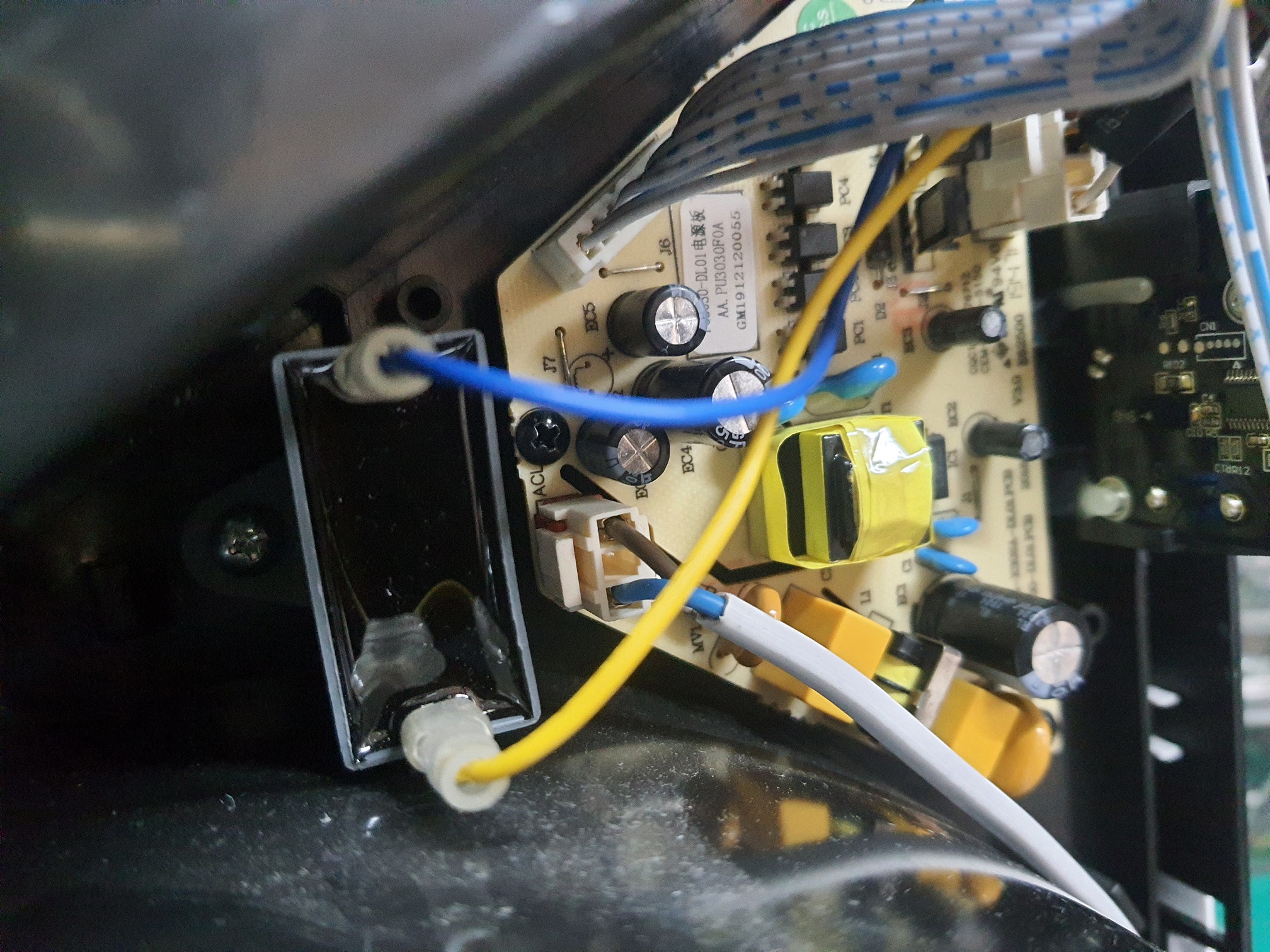 ซ่อมเครื่องฟอกอากาศ ยี่ห้อ TEFAL รุ่น PT3030 อาการควบคุมการทำงานไม่ได้