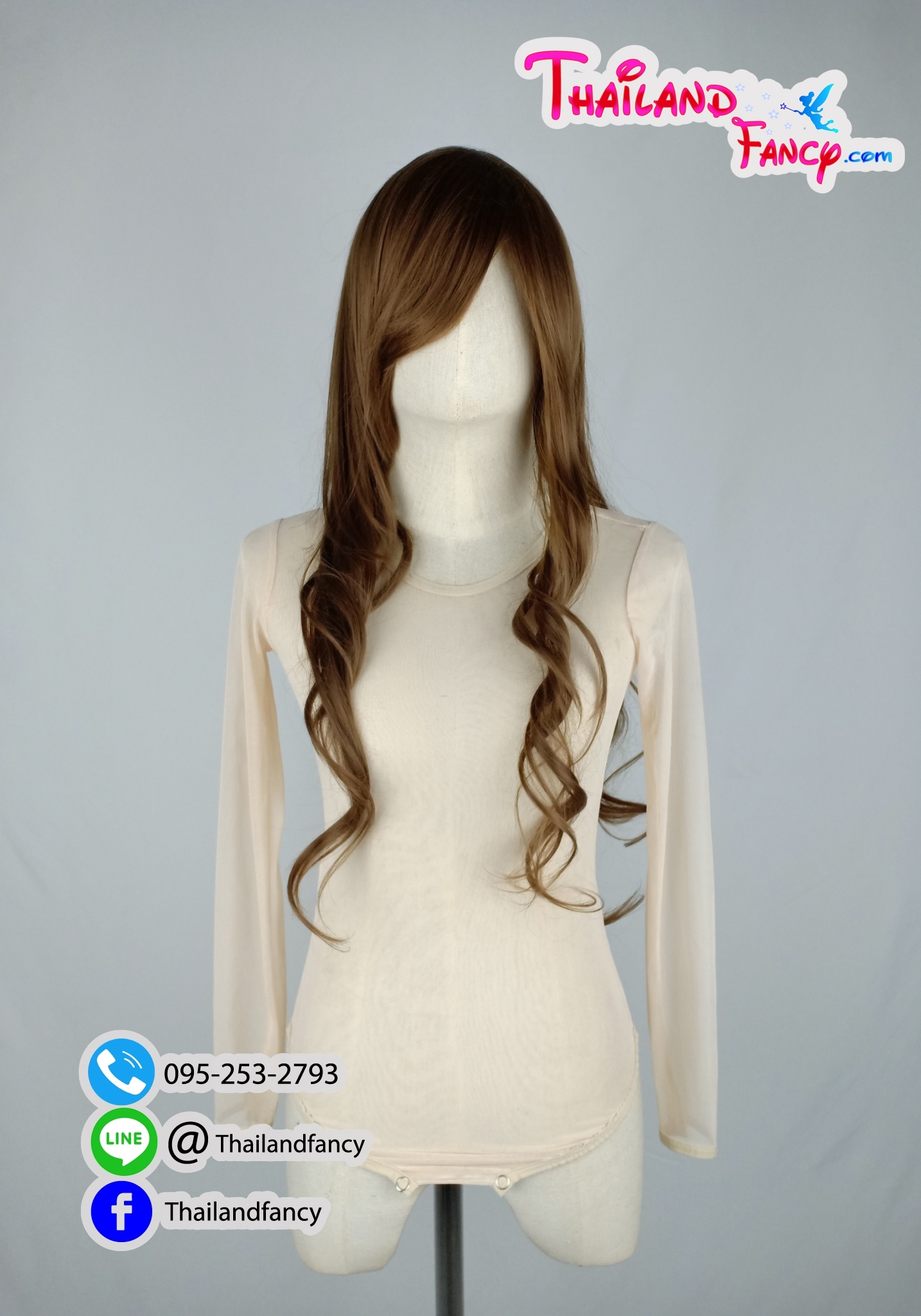 ชุดแฟนซี ชุดคอสเพลย์ ชุดบอดี้สูทซีทรู Body Suit Stocking ชุดกันโป๊ ชุดเสื้อซับใน ชุดบอดี้สูทเนื้อตาข่ายจิ๋วยืด4ด้าน สีเนื้อ