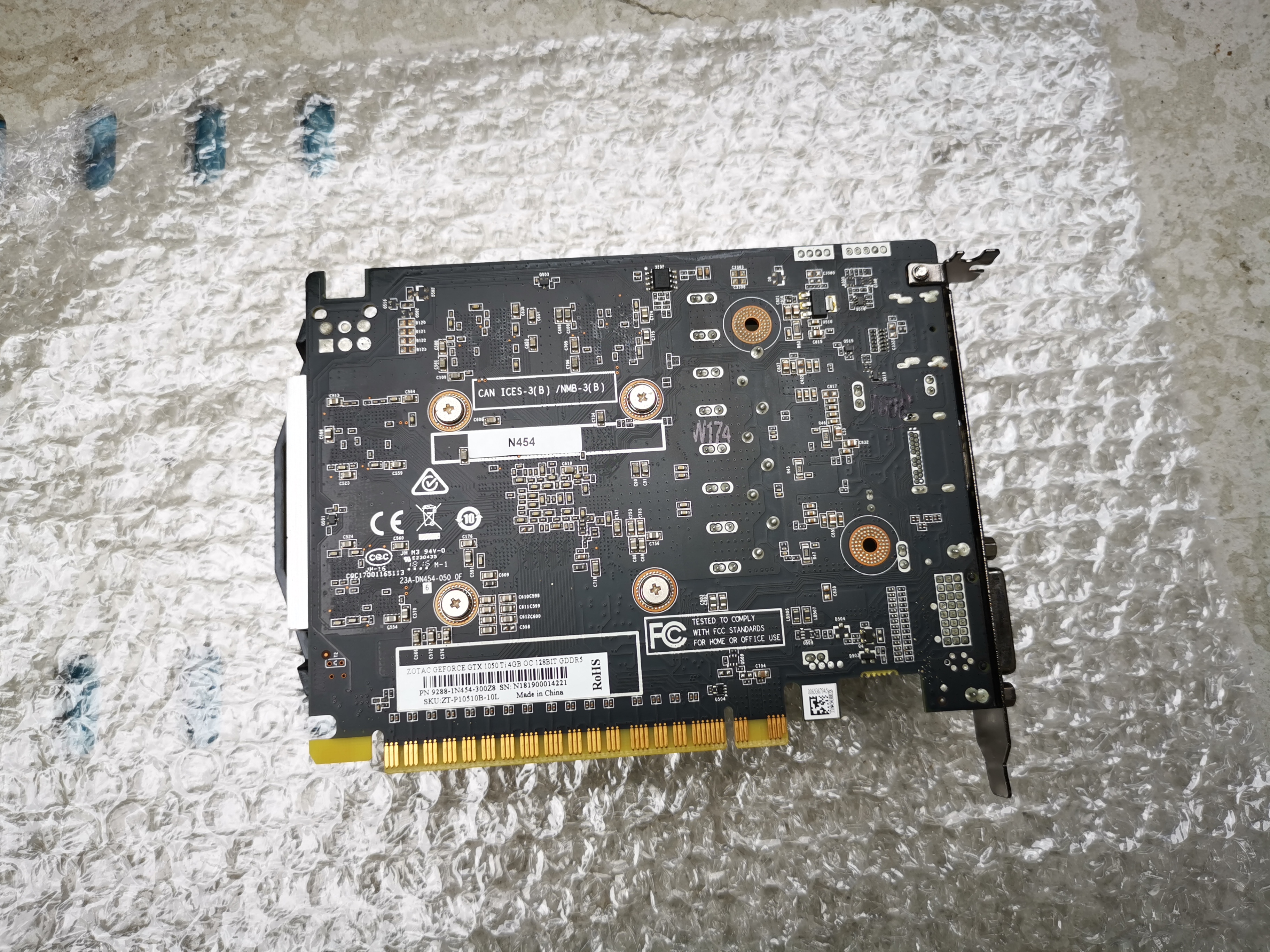 Zotac GTX 1050Ti 4GB