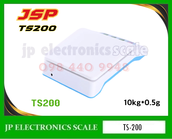 เครื่องชั่งดิจิตอล 10kg ตาชั่งดิจิตอล10kg เครื่องชั่งน้ำหนักดิจิตอล 10กิโลกรัม เครื่องชั่งดิจิตอล10กิโล ตาชั่ง10กิโล ความละเอียด 0.5g เครื่องชั่ง10kg*0.5g ยี่ห้อ JSP รุ่น TS200