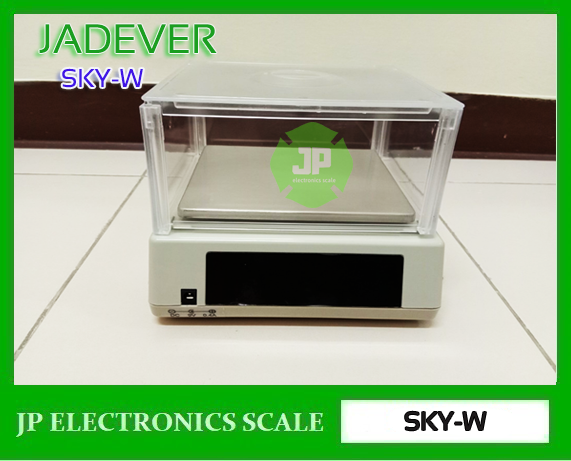 เครื่องชั่งละเอียดสูง3000g เครื่องชั่ง ละเอียด3000g เครื่องชั่งคุณภาพสูง3000กรัม เครื่องชั่งน้ำหนัก3000กรัม เครื่องชั่งน้ำหนัก3000g ตาชั่ง3000กรัม กิโลดิจิตอล3000กรัม เครื่องชั่ง3000g*0.1g ยี่ห้อ JADEVER รุ่น SKY-W ขนาดถาดชั่งน้ำหนัก 146 x 125 มิลลิเมตร