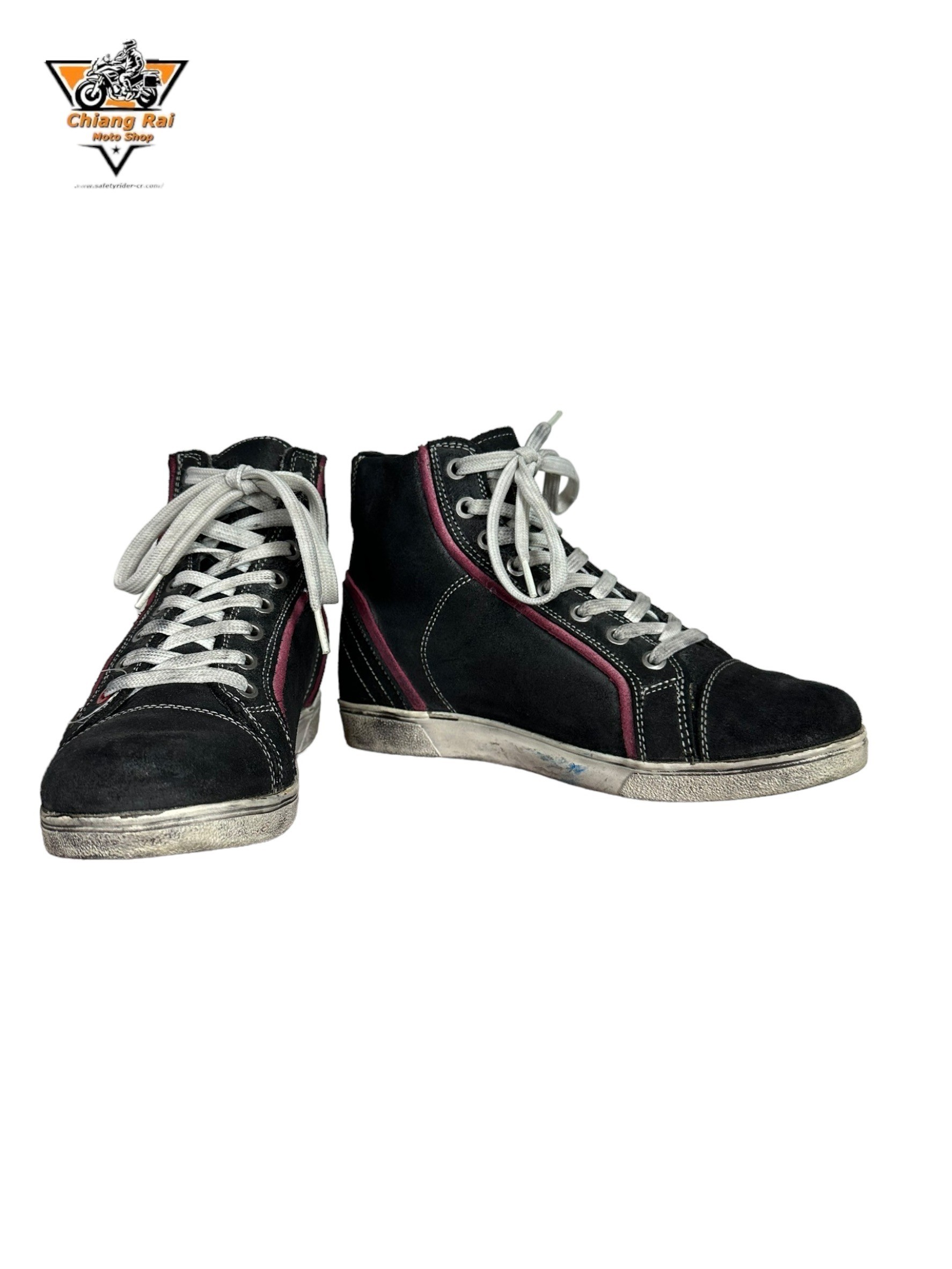 รองเท้าขี่มอเตอร์ไซด์( มือสอง) RCBS-489 Size ขนาดจากป้าย 37:EUR / 4:UK / 23.3:Cm.(TCX)