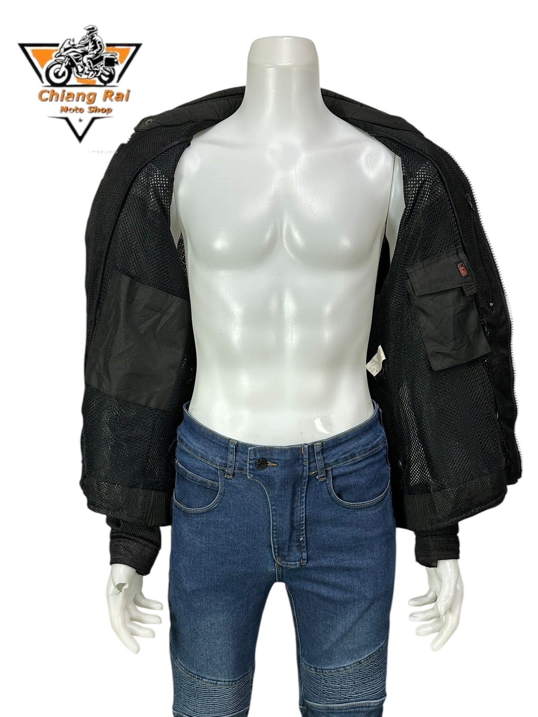 เสื้อขี่มอเตอร์ไซด์( มือสอง) RCSA 955 : อก 46" ยาว 27" (L) **FULMER**