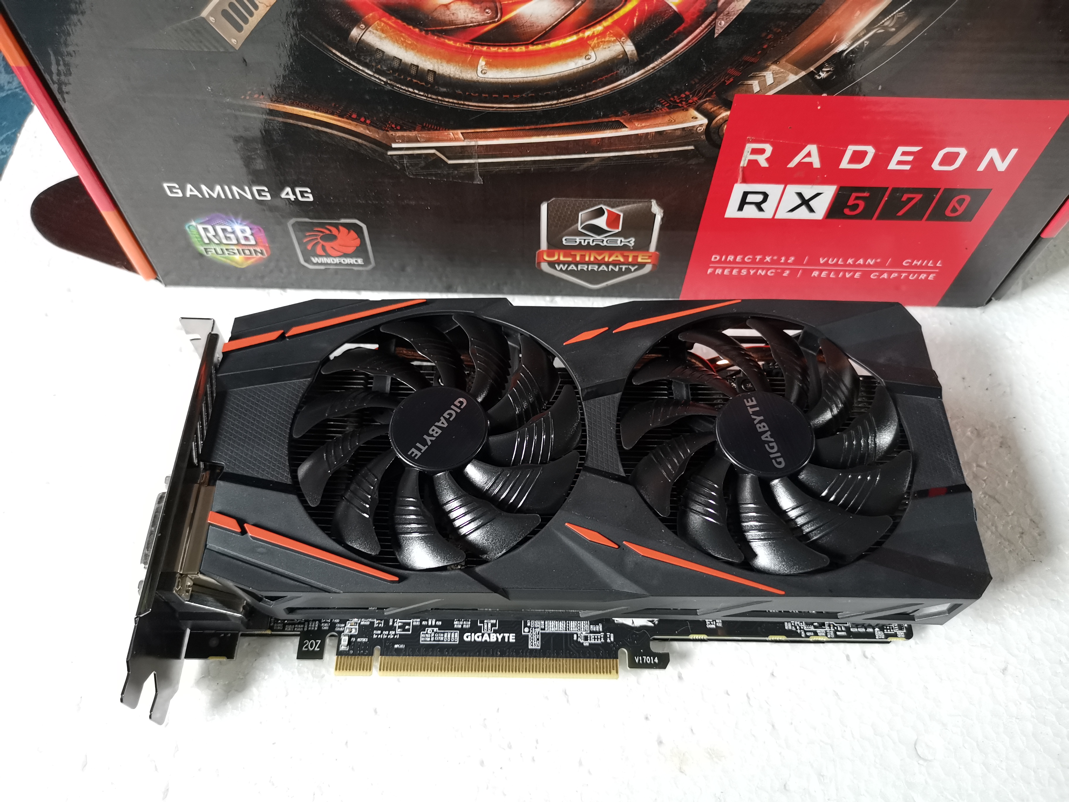 VGA GIGABYTE RX570 GAMING 4G