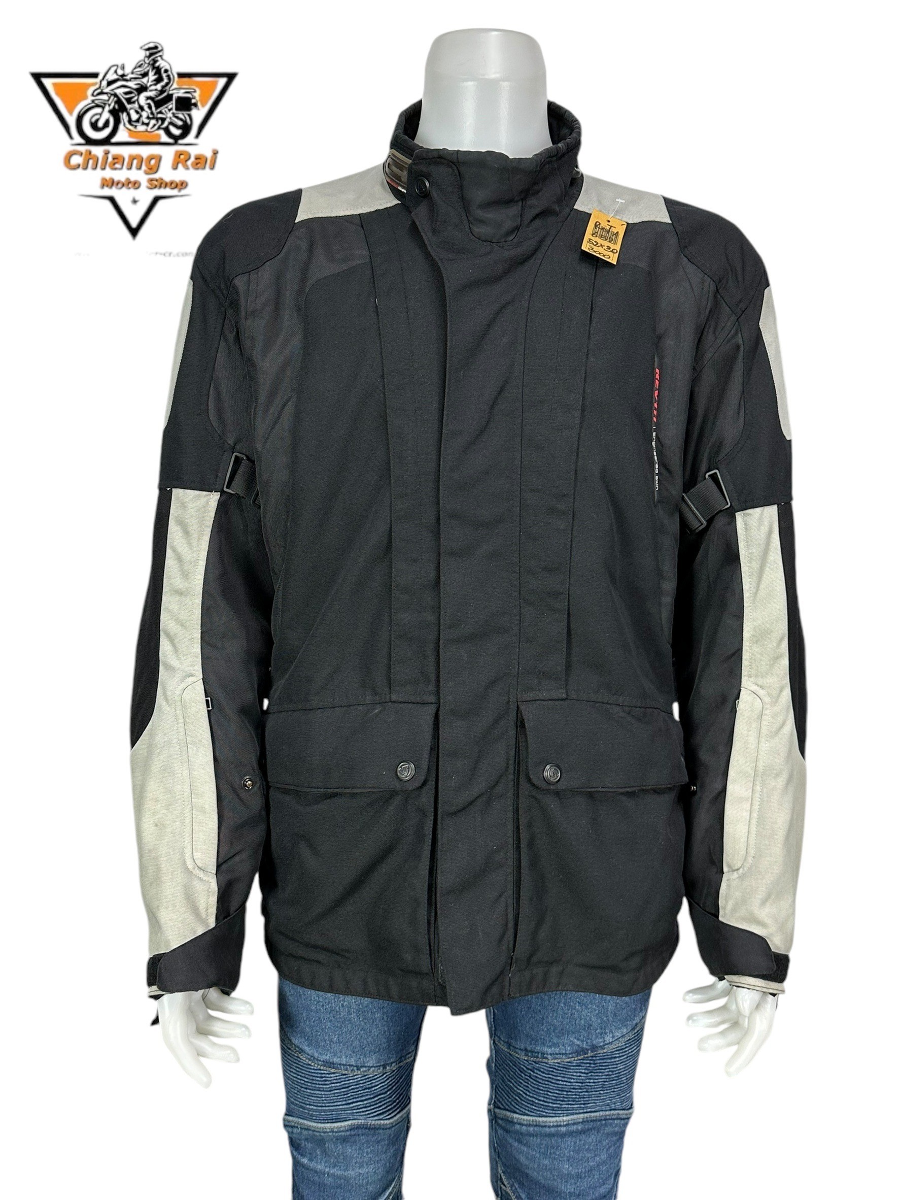 เสื้อขี่มอเตอร์ไซด์( มือสอง) RCTA 652: อก 52" ยาว 30"(XL) **REV'IT!**