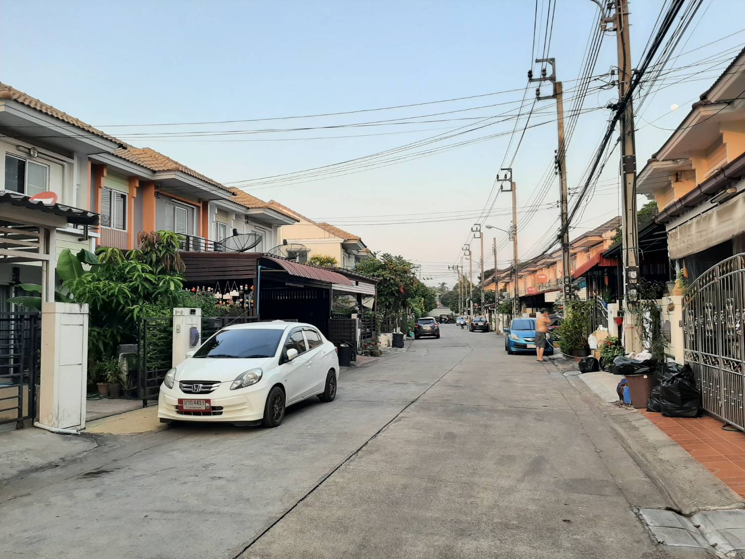 ให้เช่า ท/ฮ พฤกษา ทาวน์ ริมถนน ราชพฤกษ์