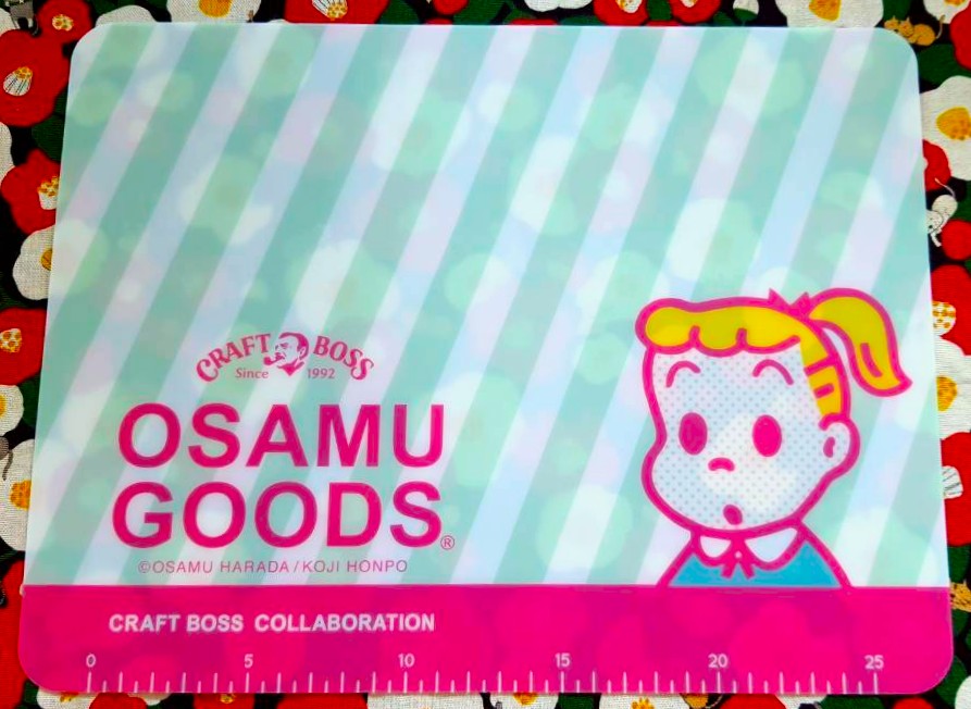 เขียง Osamu Goods แผ่นรองเขียน รองตัด จากญี่ปุ่น ออซามุ กู๊ดส์ Size : 30 x 23 cm x craft boss