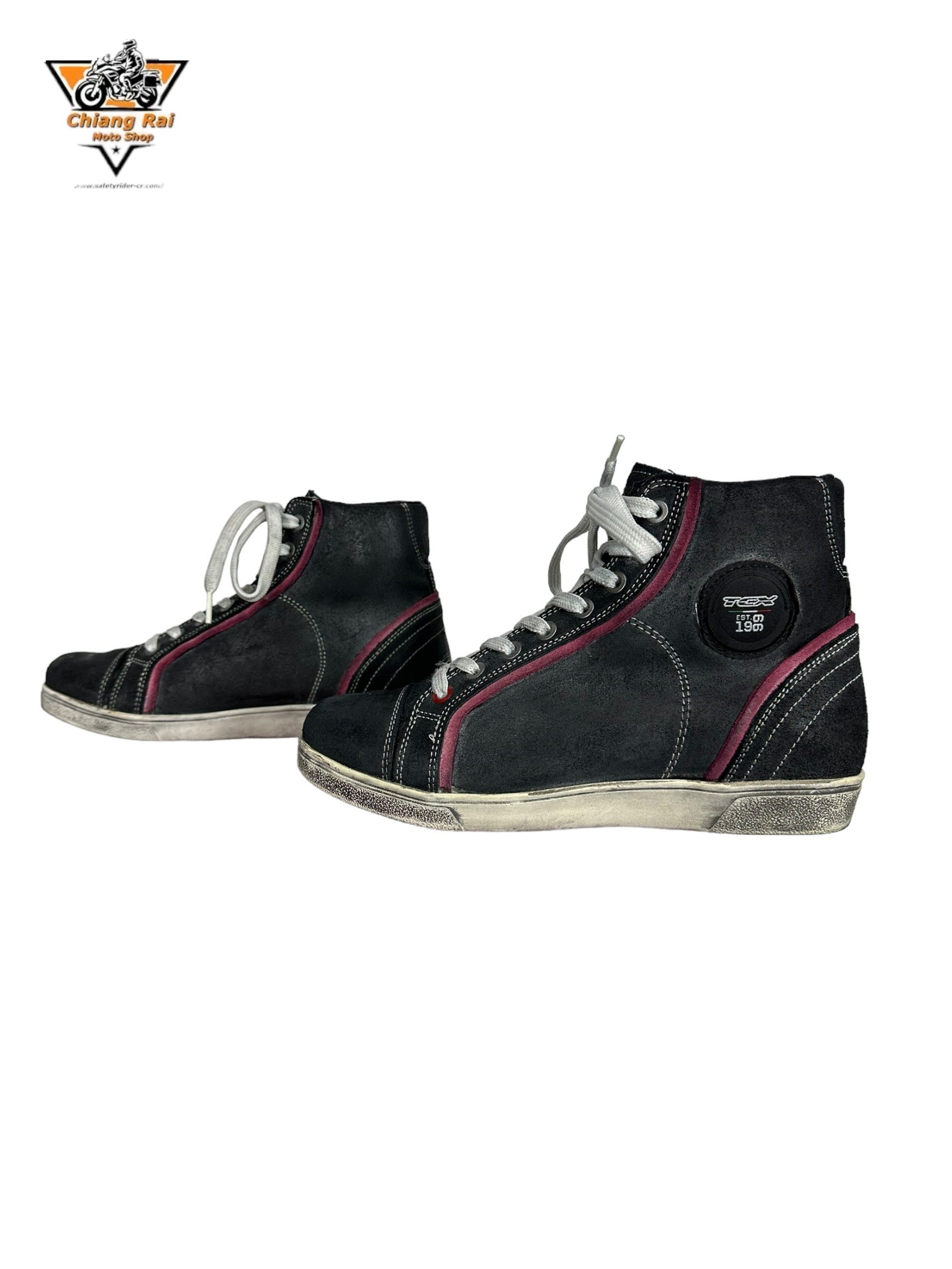 รองเท้าขี่มอเตอร์ไซด์( มือสอง) RCBS-489 Size ขนาดจากป้าย 37:EUR / 4:UK / 23.3:Cm.(TCX)