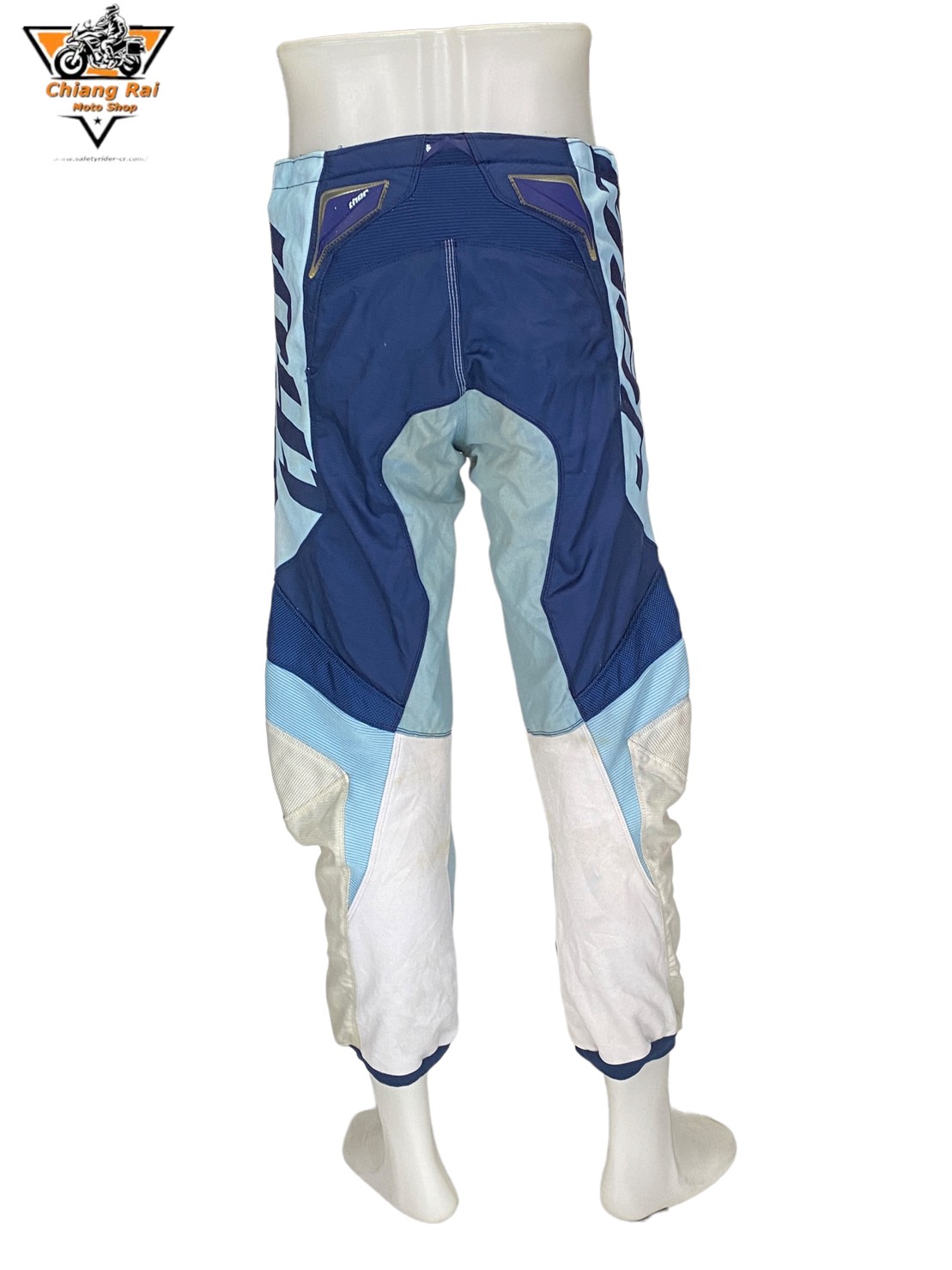 กางเกงขี่มอเตอร์ไซด์ ( มือสอง ) E&A 473: เอว 30" ยาว 27" **thor**