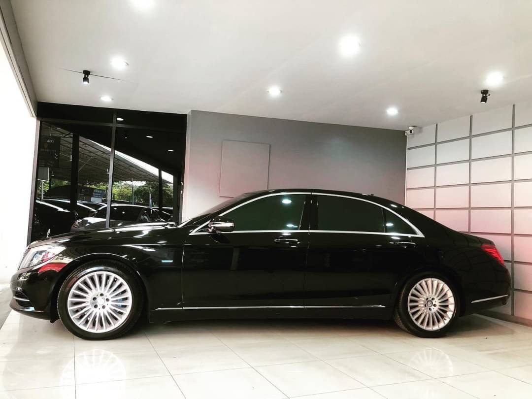 Mercedes Benz S500e V6 3.0 Exclusive Plug-in Hybrid เบรคฟ้า ปี 2017