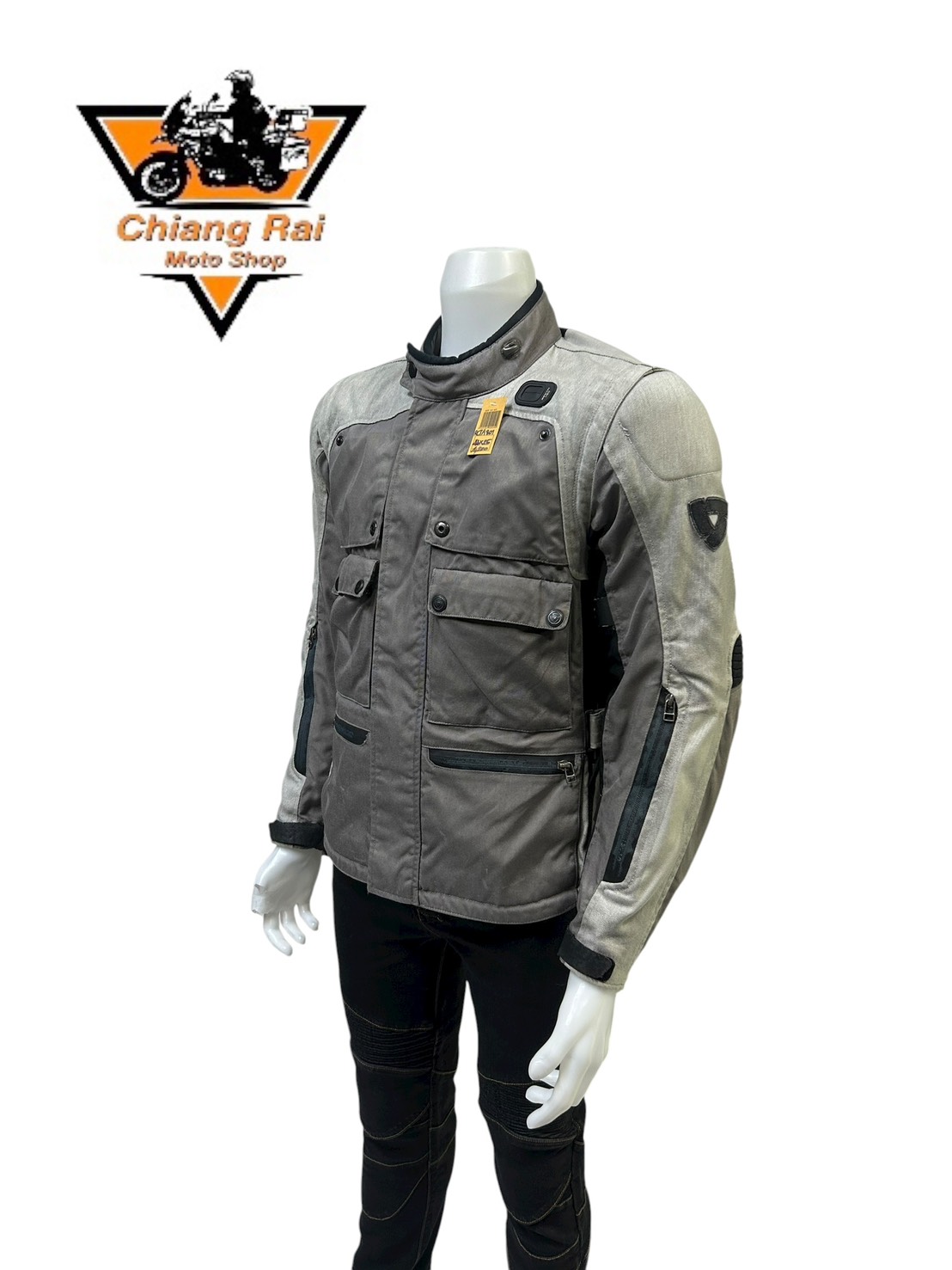 เสื้อขี่มอเตอร์ไซด์( มือสอง) RCTA 801 อก 46" ยาว 25 (L) **REV'IT**