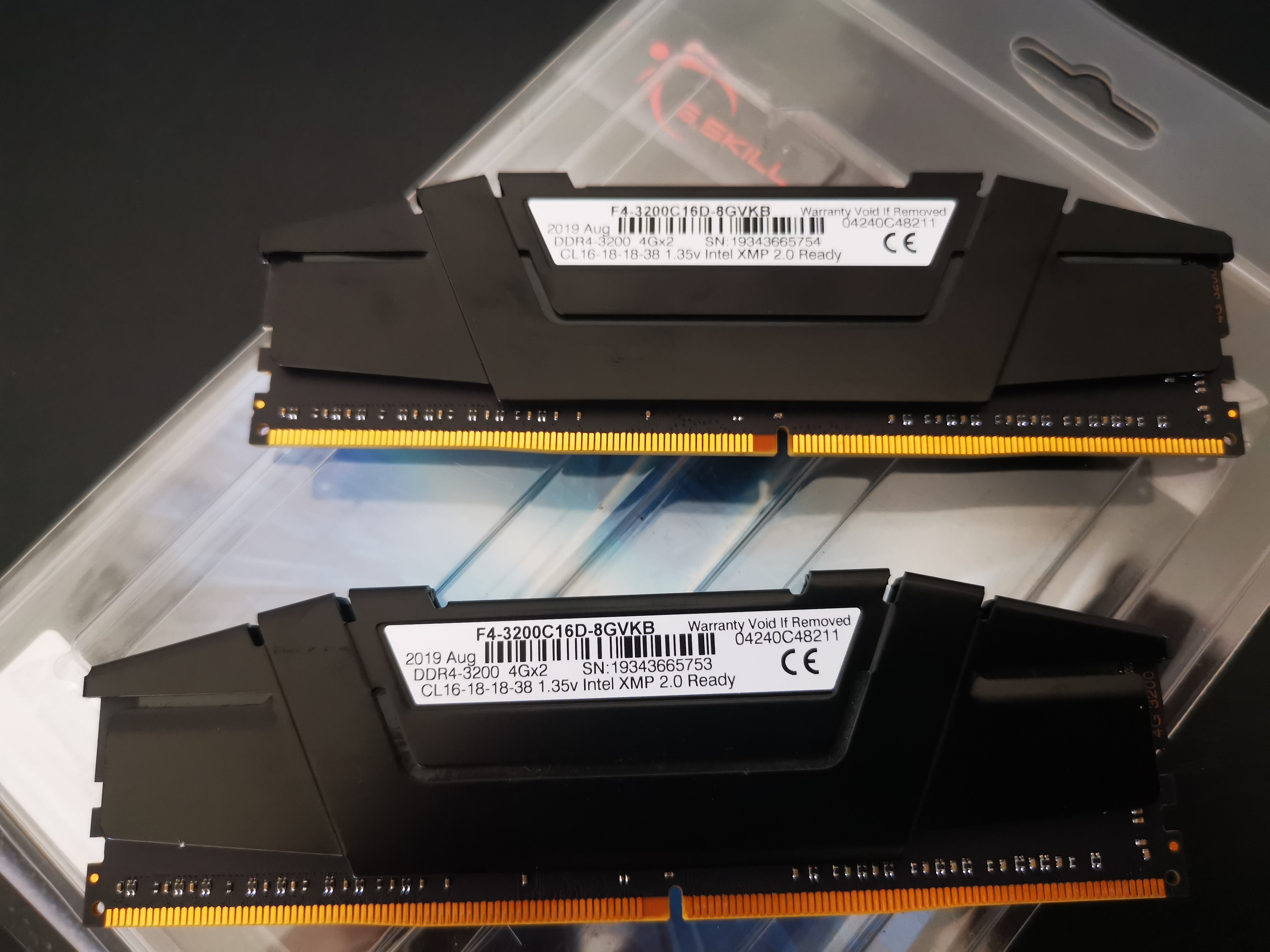 Ram G.SKILL RIPJAWS V DDR4 8G(4*2)/3200