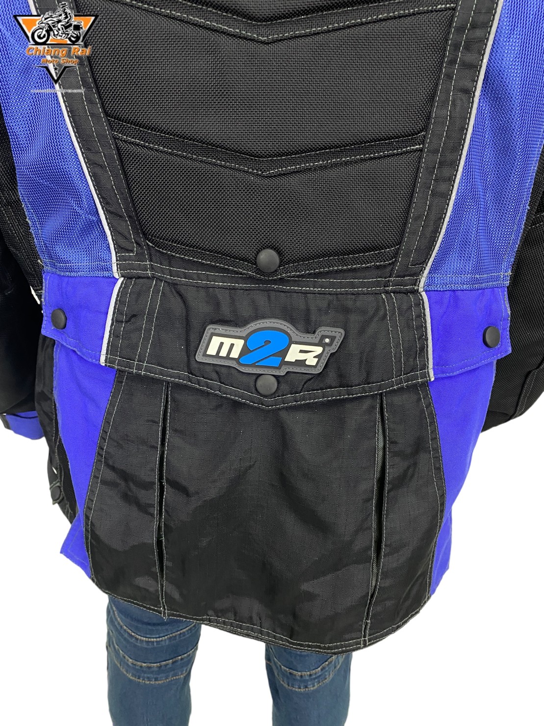 เสื้อขี่มอเตอร์ไซด์( มือสอง) RCTA 343 อก 50 " ยาว 29"(XL) ยี่ห้อ**M2R**