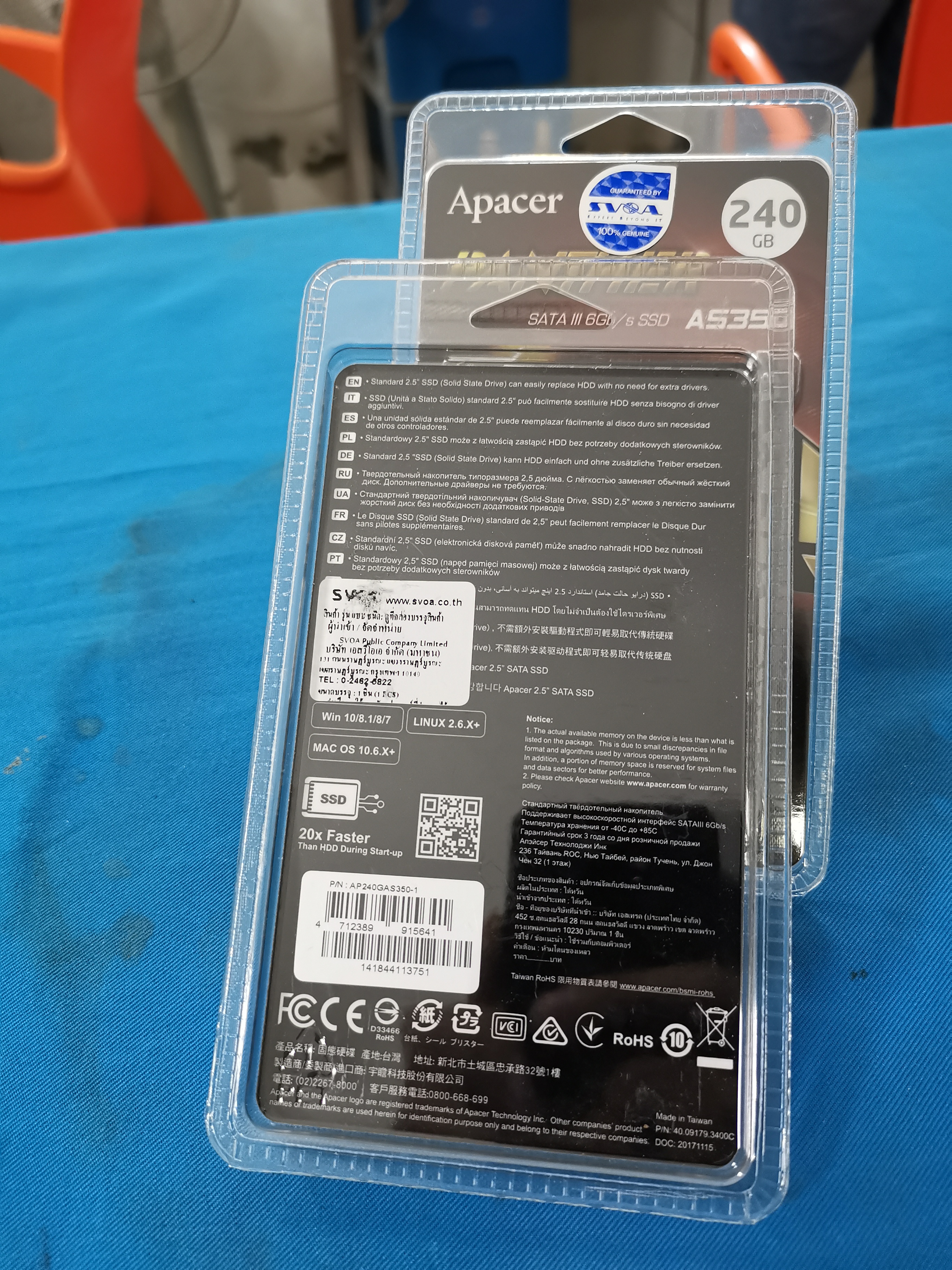 SSD APACER PANTHER 240G