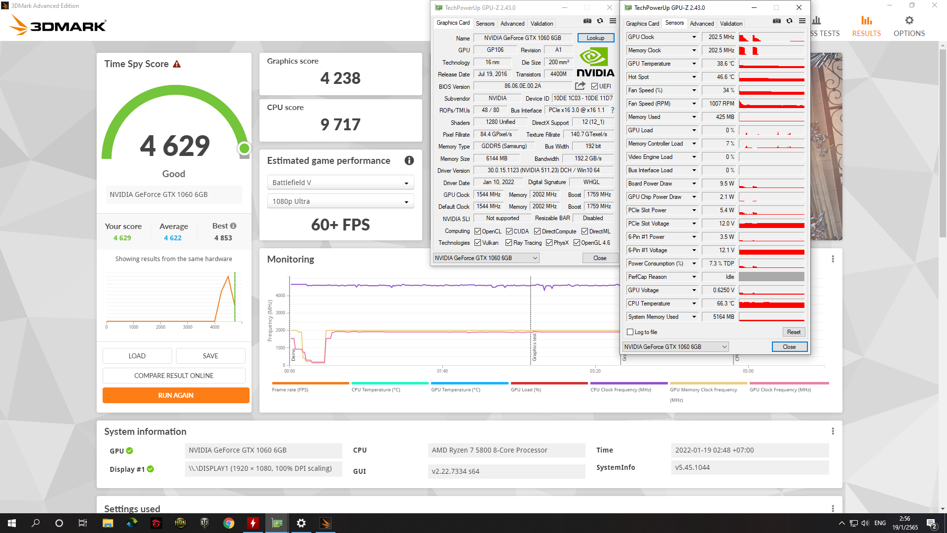 Galax GTX 1060 6G EXOC