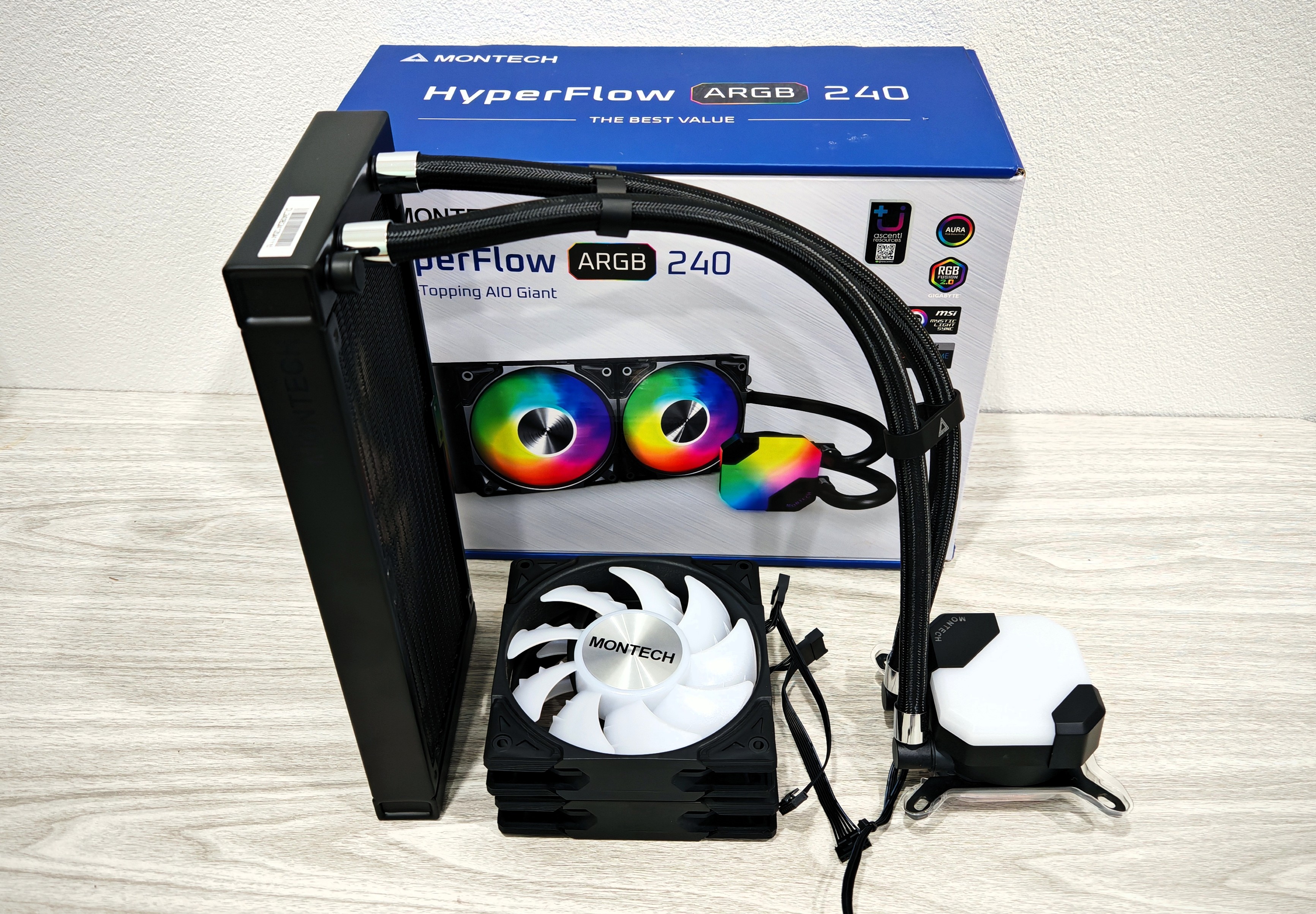 CPU LIQUID COOLER Montech HyperFlow ARGB 240