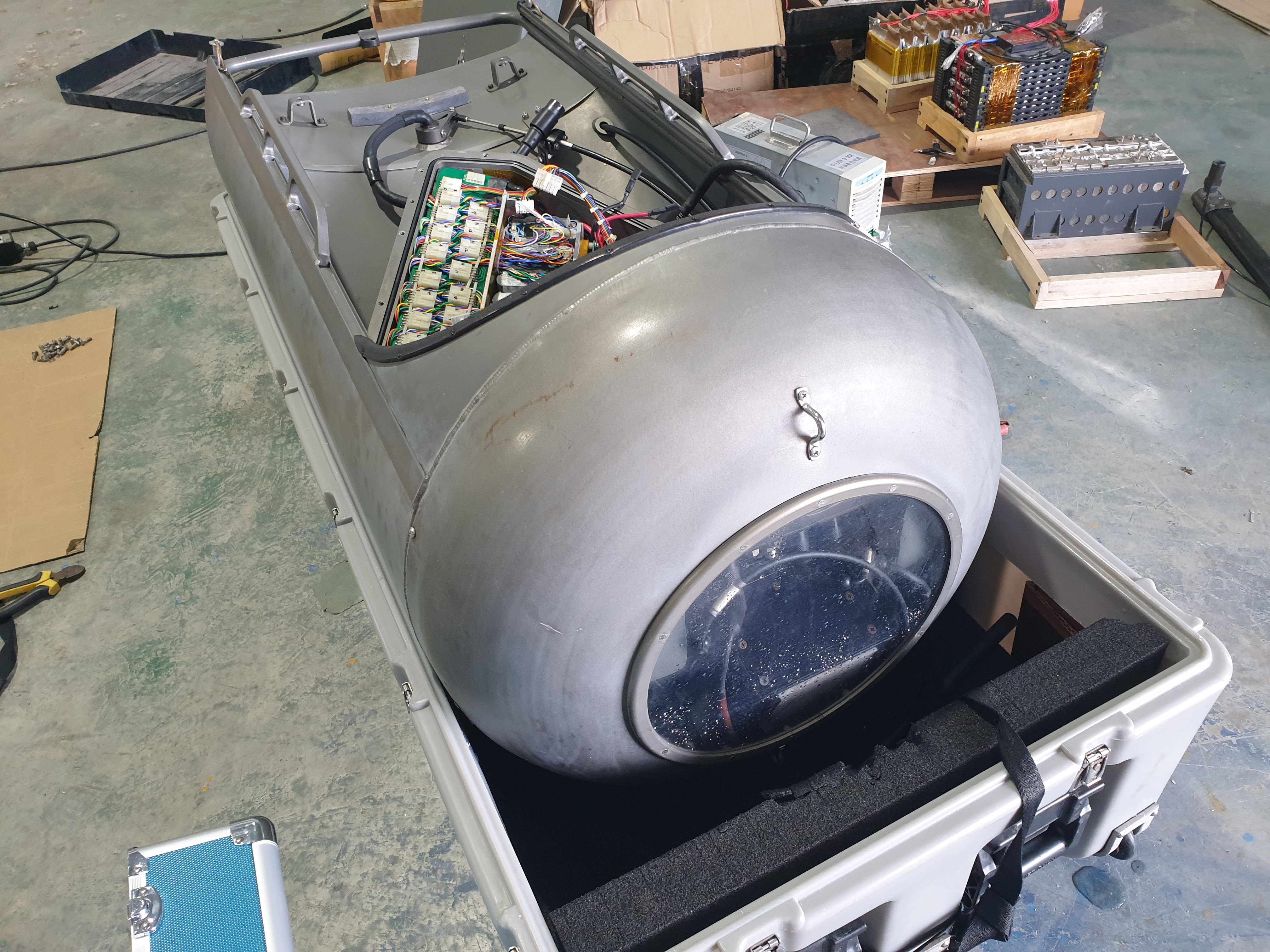 Drive Propulsion Device DPF lithium battery module ซ่อมแบตเตอรี่ยานยนต์ช่วยดำน้ำของหน่วยซีล ระบบแบตเตอรี่ใช้งานใต้น้ำ