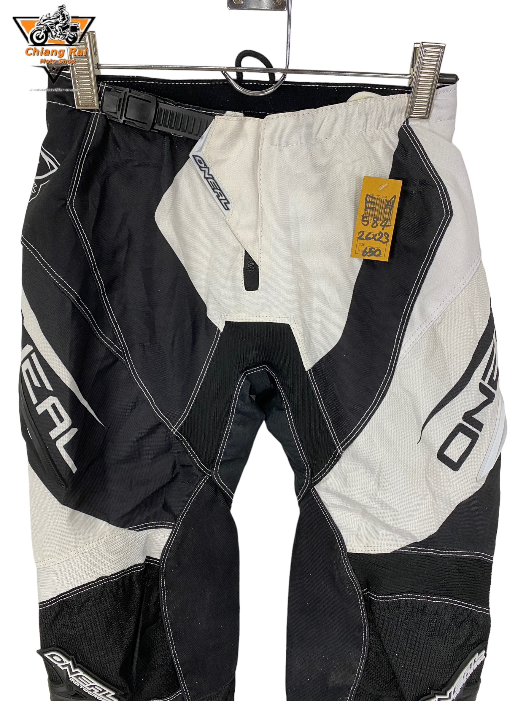 กางเกงสำหรับขี่มอเตอร์ไซด์ ( มือสอง ) E&A 584: เอว 26" ยาว 23" **O'NEAL**