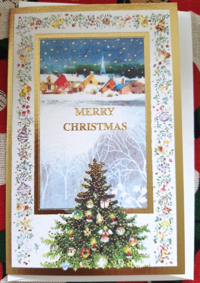 The Collection INNOCENT Merry Christmas card การ์ด วันคริสต์มาส พร้อมซอง จากญี่ปุ่น Size : 7 x 10.5 cm