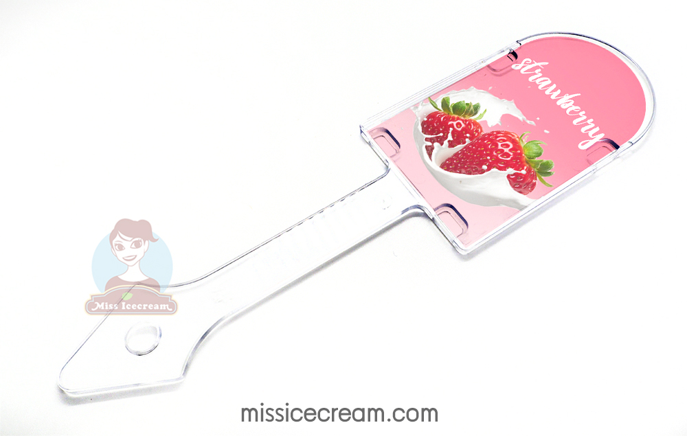 PMS ป้ายบอกรสทรงไอศกรีมแท่ง Gelato Marker Pop