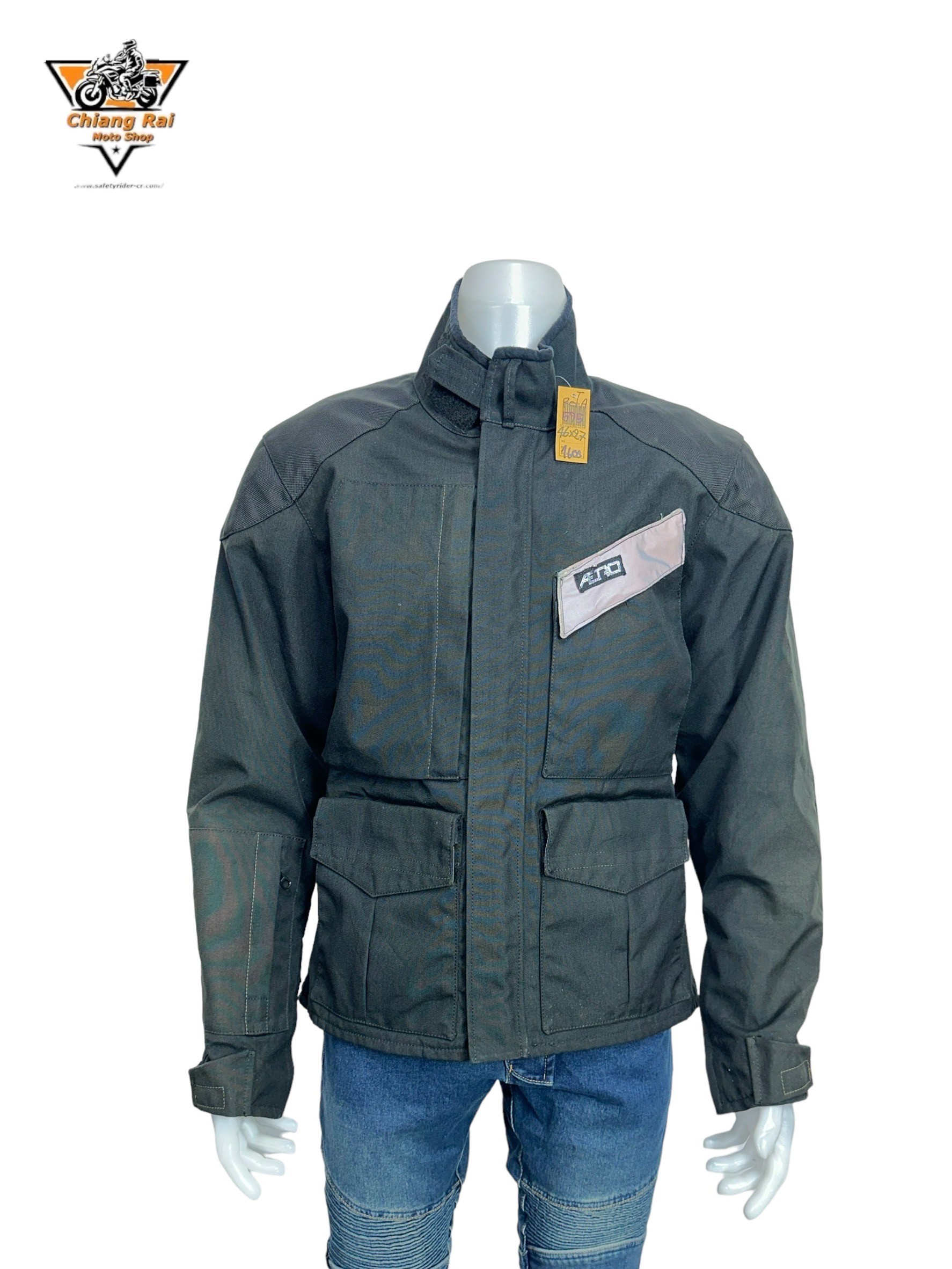 เสื้อขี่มอเตอร์ไซด์( มือสอง) RCTA 595: อก 46" ยาว 27"(L) **ARO**