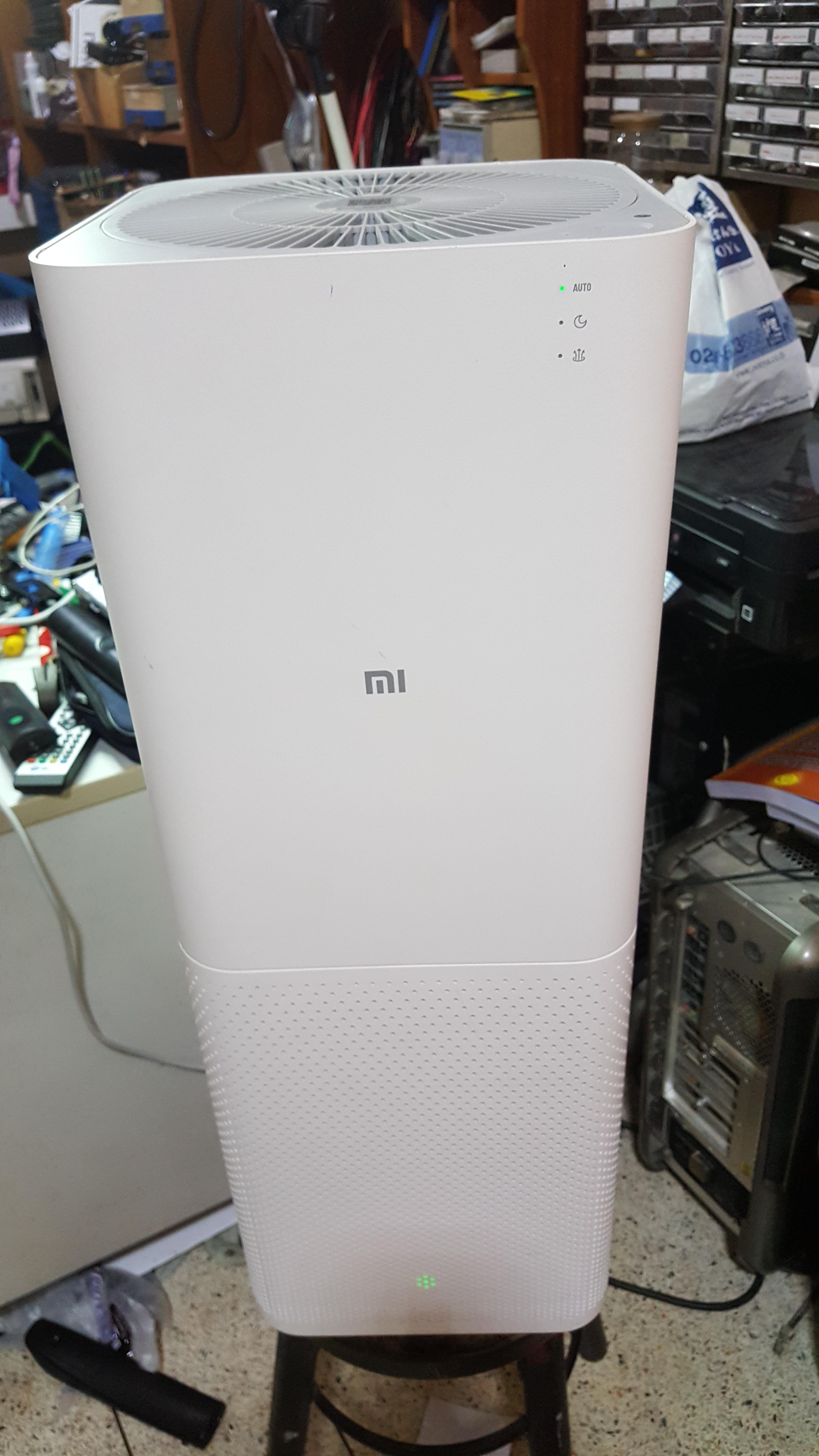 ซ่อมเครื่องฟอกอากาศ Xiaomi Mi Air Purifier Pro รุ่น AC-M1-CA อาการพัดลมตัวบนมีเสียงดัง