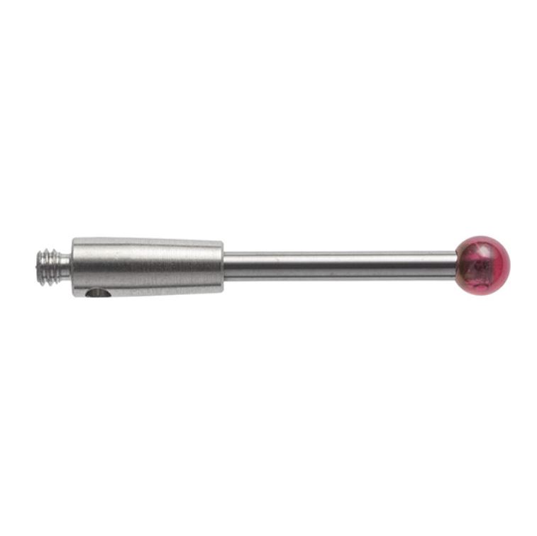 หัววัด CMM M2, Ruby ball 4 mm, EWL 22 mm, L 22 mm เสป็คเดียวกับ Renishaw code. A-5003-1029