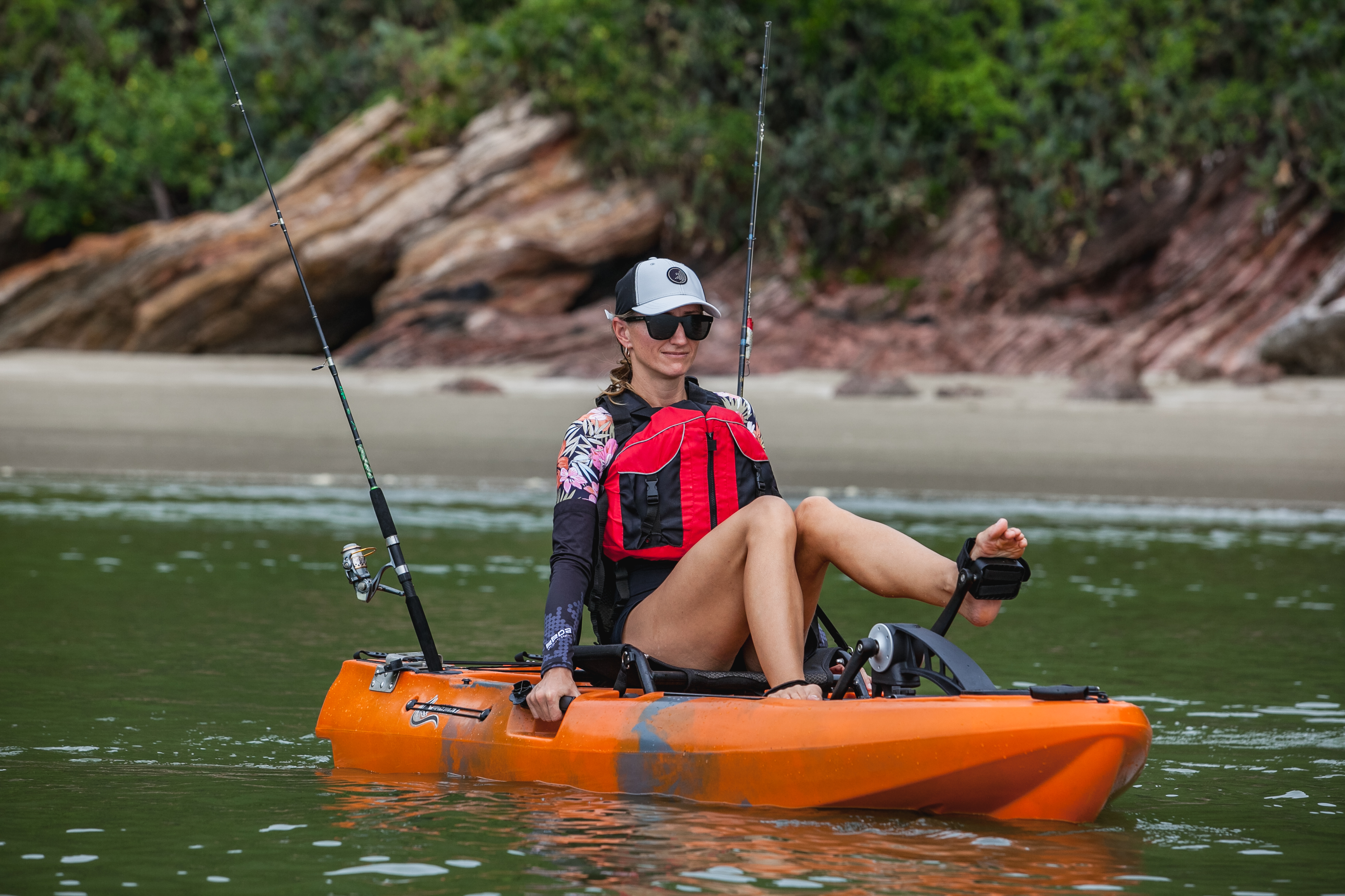 เรือคายัคเท้าปั่นรุ่นแมนต้า 1 / Manta I