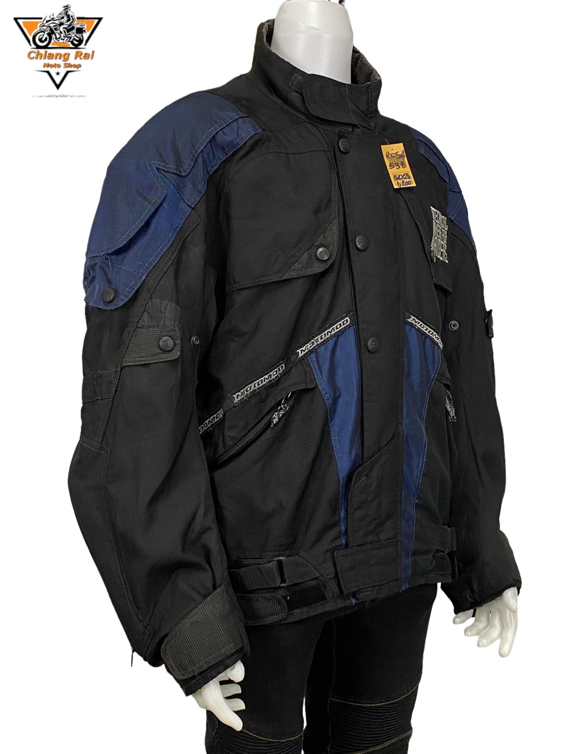 เสื้อขี่มอเตอร์ไซด์( มือสอง) RCSA 538: อก 54" ยาว 26" (2XL) **MOTOMOD**