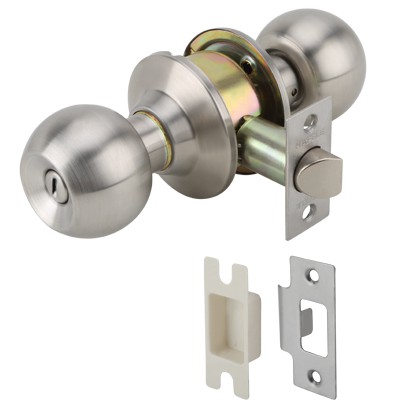 ลูกบิดประตูสแตนเลส HAFELE 489.93.091 สำหรับประตูห้องน้ำ