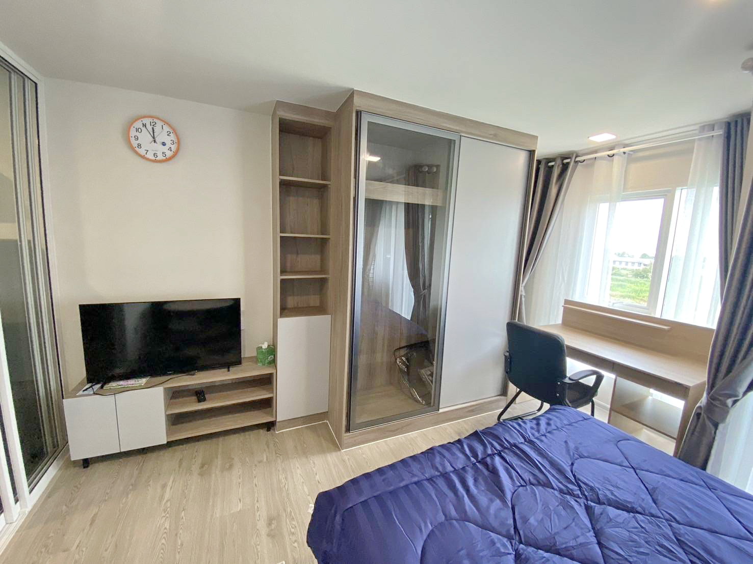 ให้เช่า Condo Kave town Island รังสิต ติด มหาวิทยาลัย กรุงเทพ ห้องใหม่ พร้อมเข้าอยู่