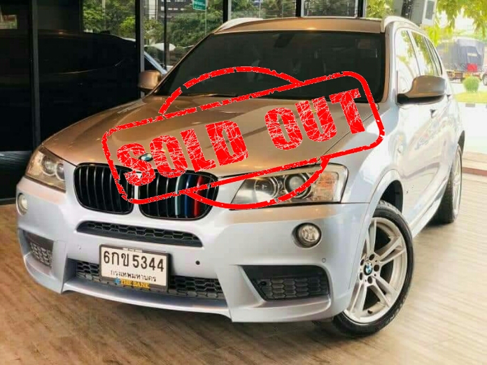 BMW X3 F25 ปี 2013 M SPORT**Sold Out**