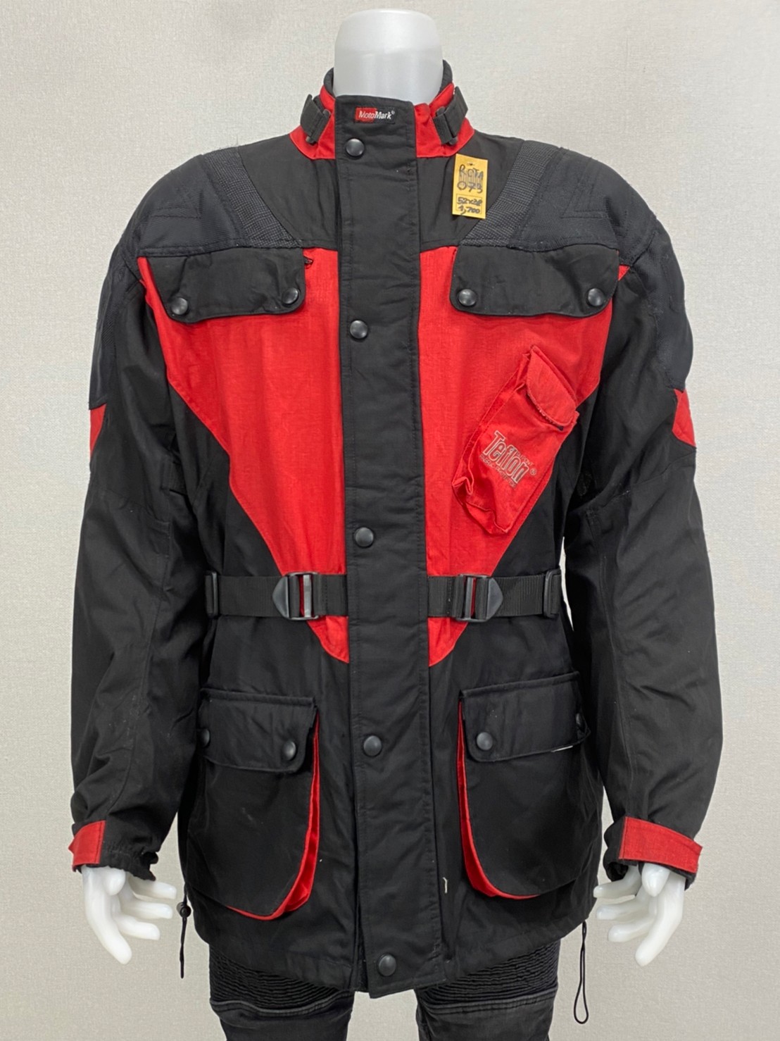 เสื้อขี่มอเตอร์ไซด์( มือสอง) RCTA 073 อก 52" ยาว 32" ยี่ห้อ**motomark**