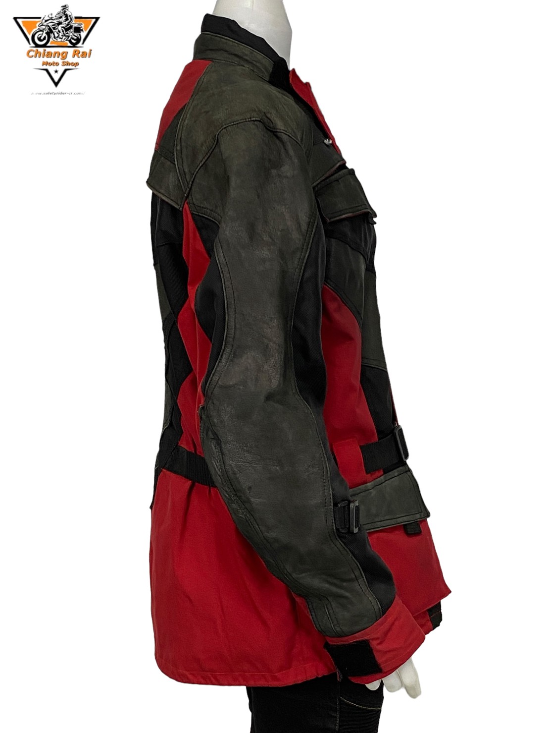 เสื้อขี่มอเตอร์ไซด์( มือสอง) RCTA 357 อก 52 " ยาว 30 "XL) ยี่ห้อ**roloff**