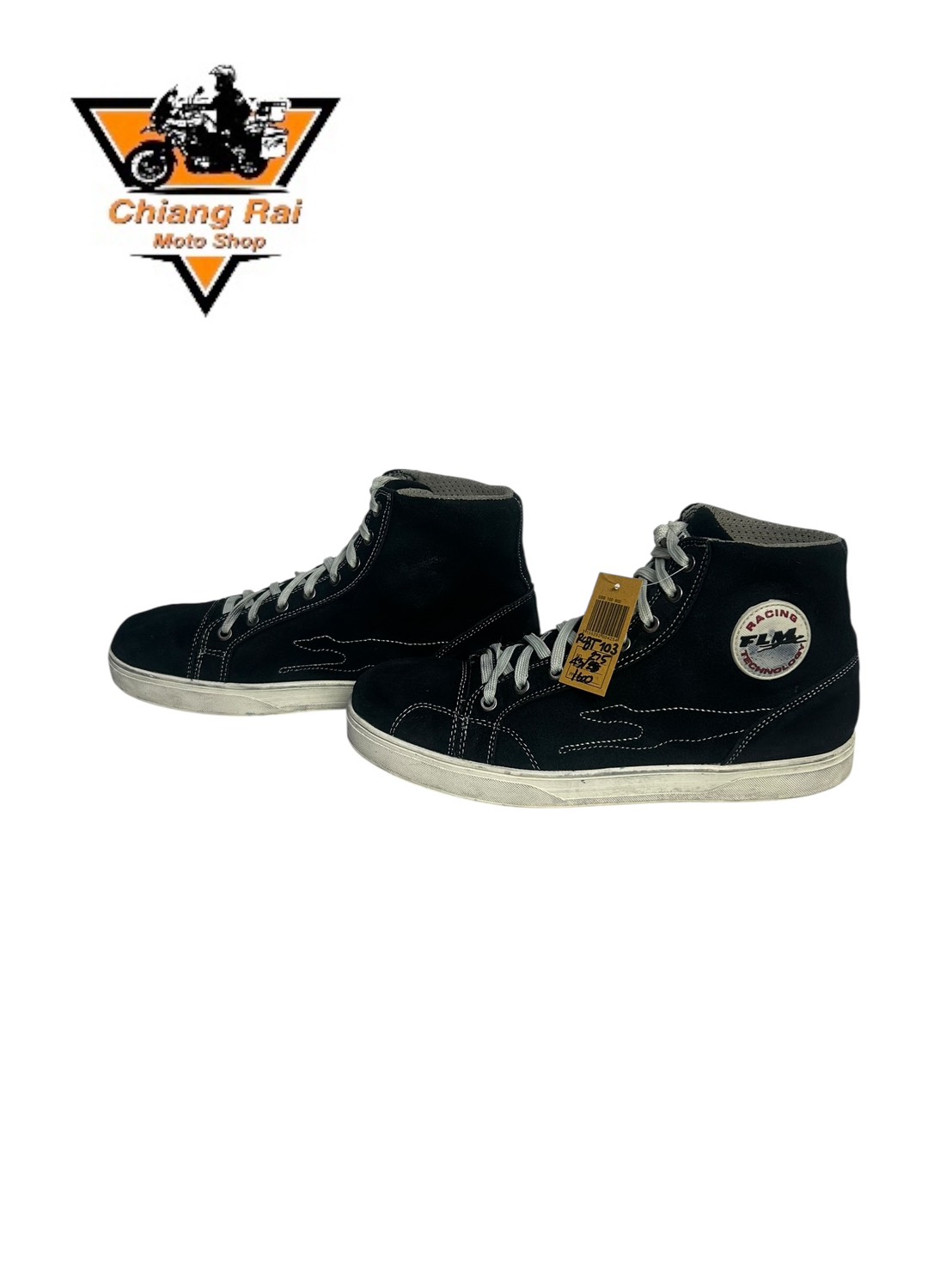 รองเท้าขี่มอเตอร์ไซด์( มือสอง) RCBT-103 Size ขนาดจากป้าย 453:EUR / 9:UK / 27.5:Cm.(FLM)