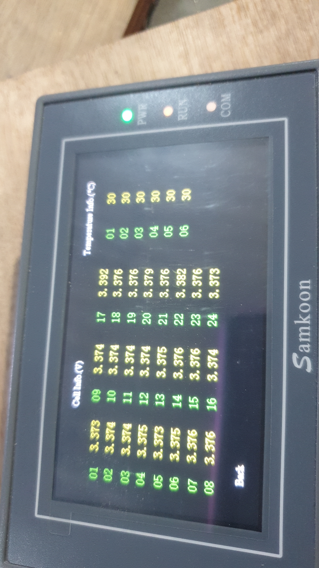 แบตเตอรี่ลิเทียม พร้อม BMS protocal CAN ,rs485 ,Modbus