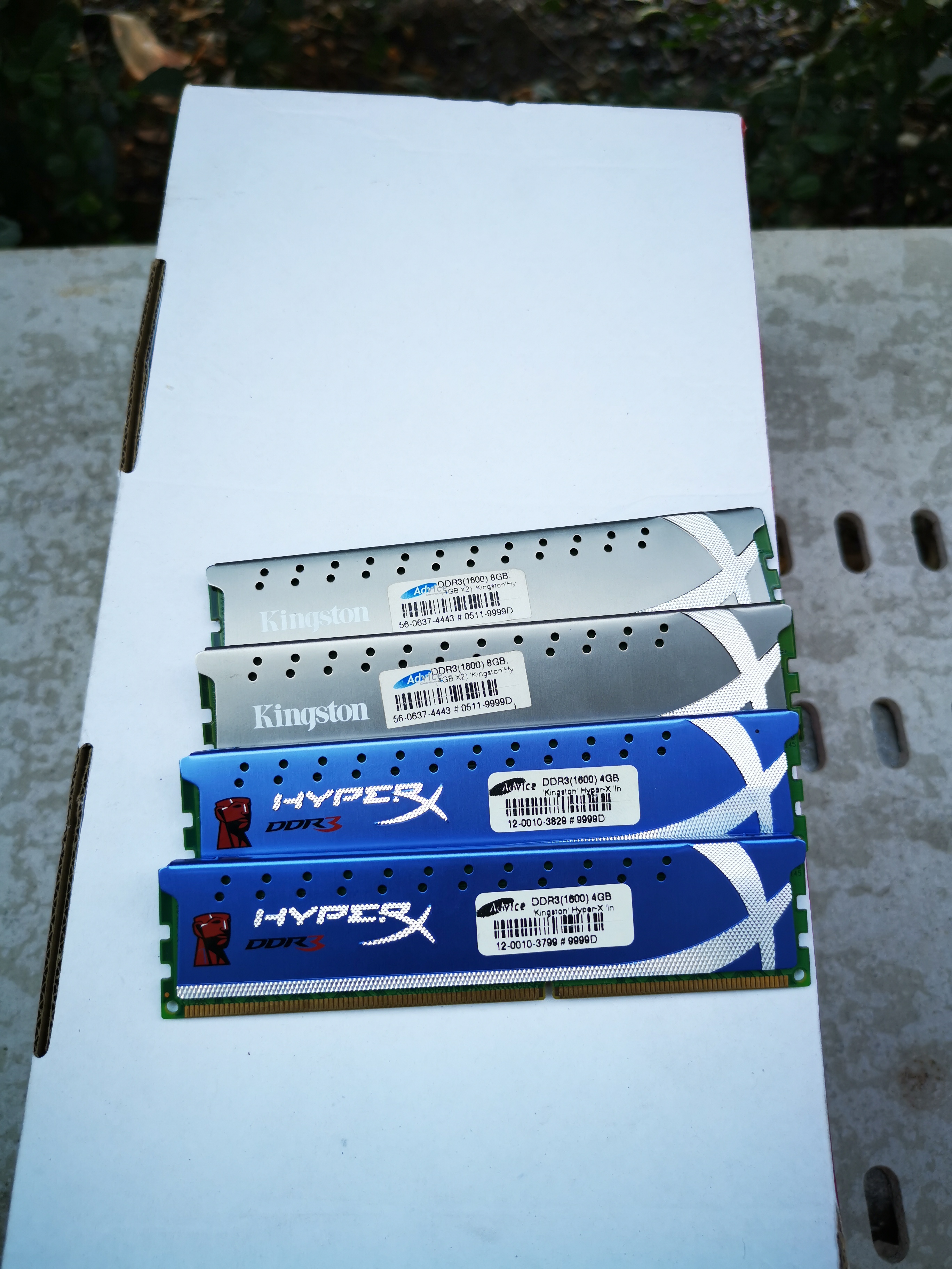 Ram Kingston HyperX DDR3 8G(4*2) Bus1600